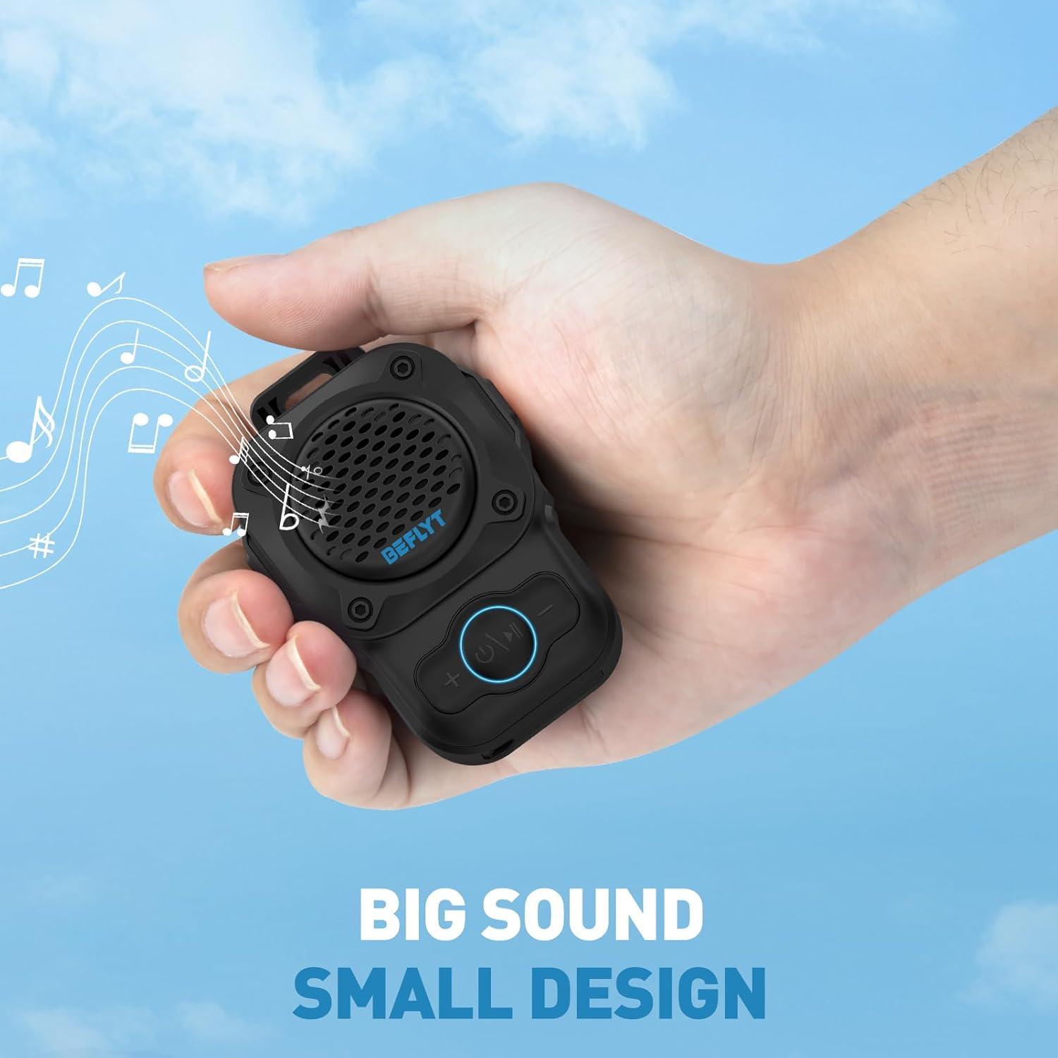 Altavoz Bluetooth portátil Genérico HT-01 IPX7 10H Negro