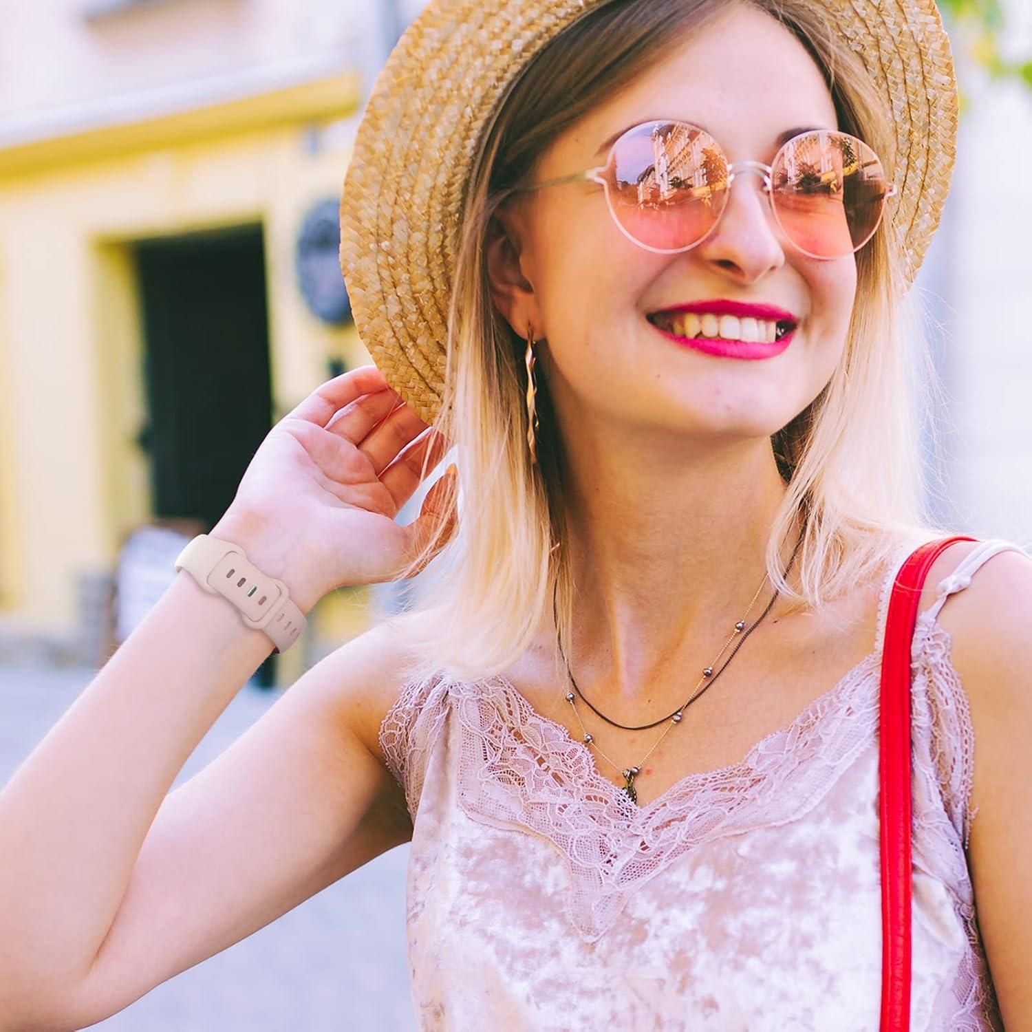 Paquete de 6 bandas de silicona Slimband para Apple Watch 38-49mm