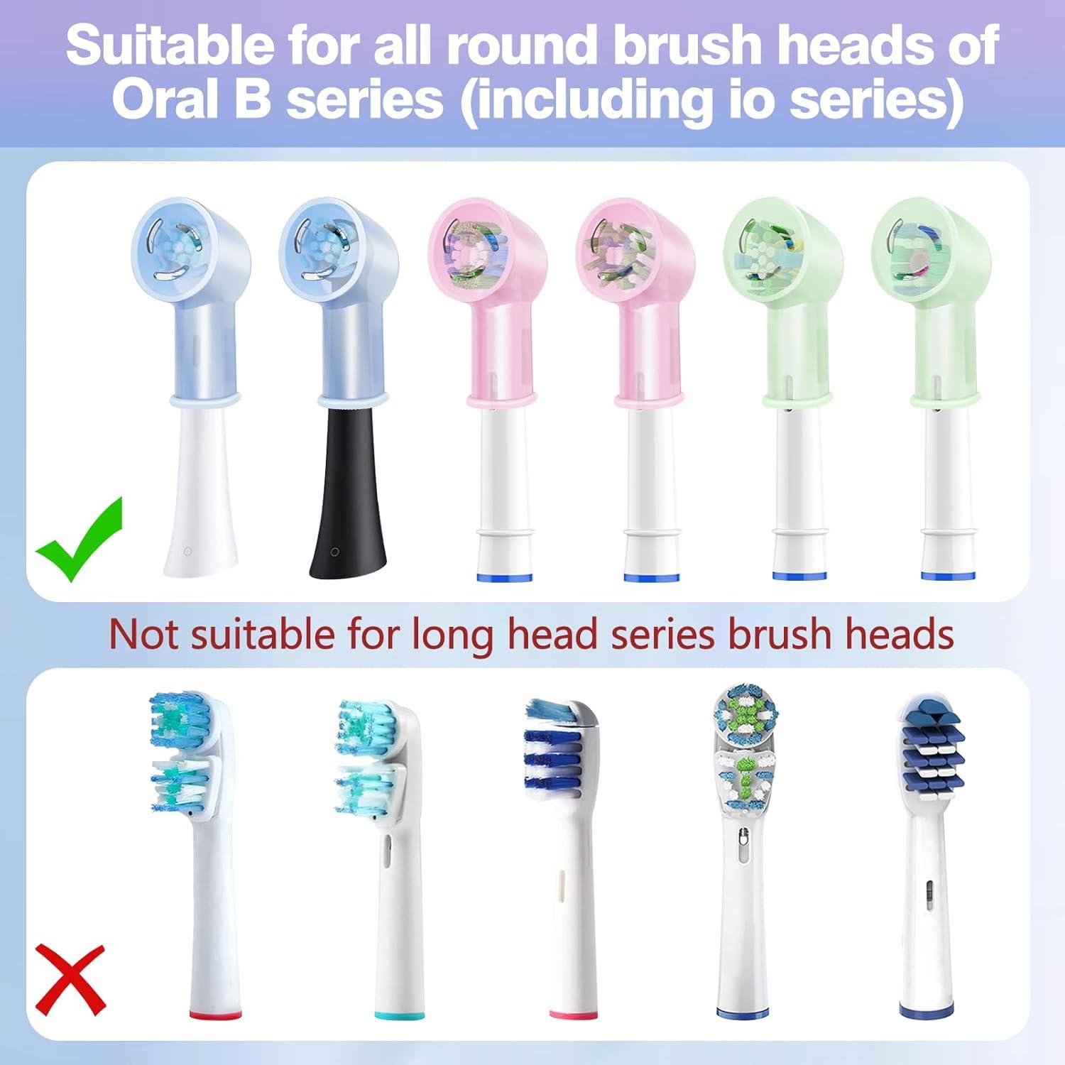 Cubiertas de Cepillo de Dientes THISONG para Oral-B iO - 6 Pzs