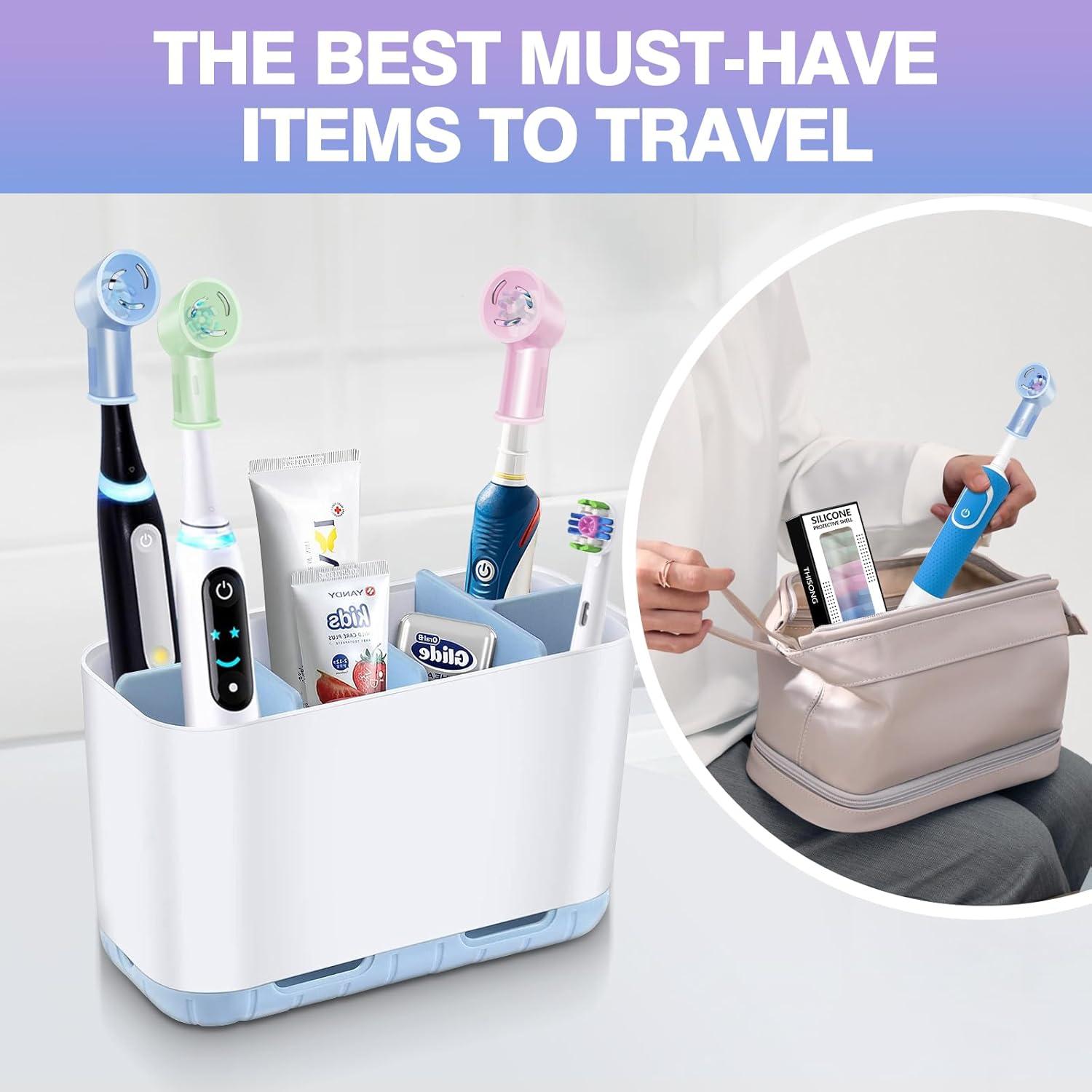 Cubiertas de Cepillo de Dientes THISONG para Oral-B iO - 6 Pzs