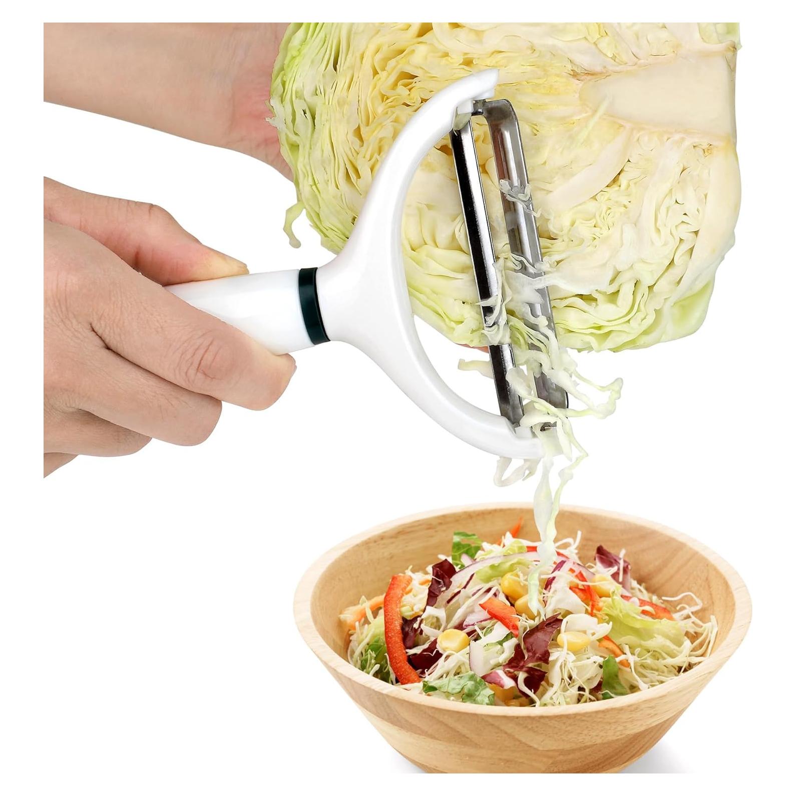 Cortador de Repollo Pneatdez - Rallador Grande en Y, Acero Inoxidable