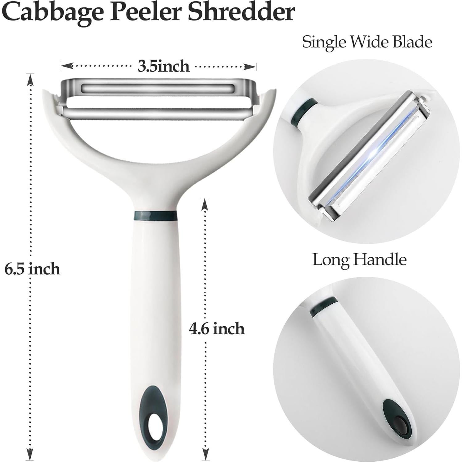 Cortador de Repollo Pneatdez - Rallador Grande en Y, Acero Inoxidable