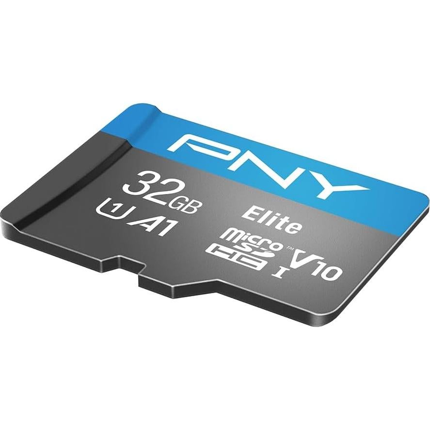 Tarjeta de Memoria PNY 32GB microSDHC Clase 10 U1 V10 100MB/s