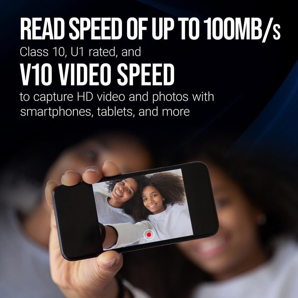 Tarjeta de Memoria PNY 32GB microSDHC Clase 10 U1 V10 100MB/s