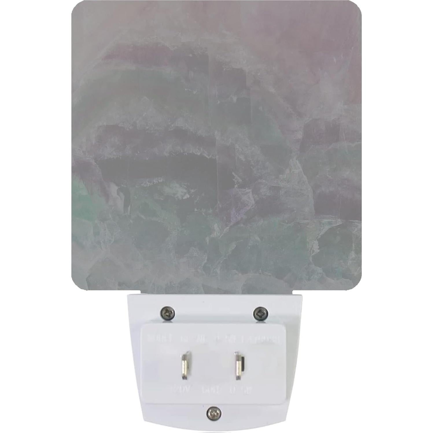 Lámpara Nocturna LED Smoaffly Rosa Fluorita con Sensor Automático