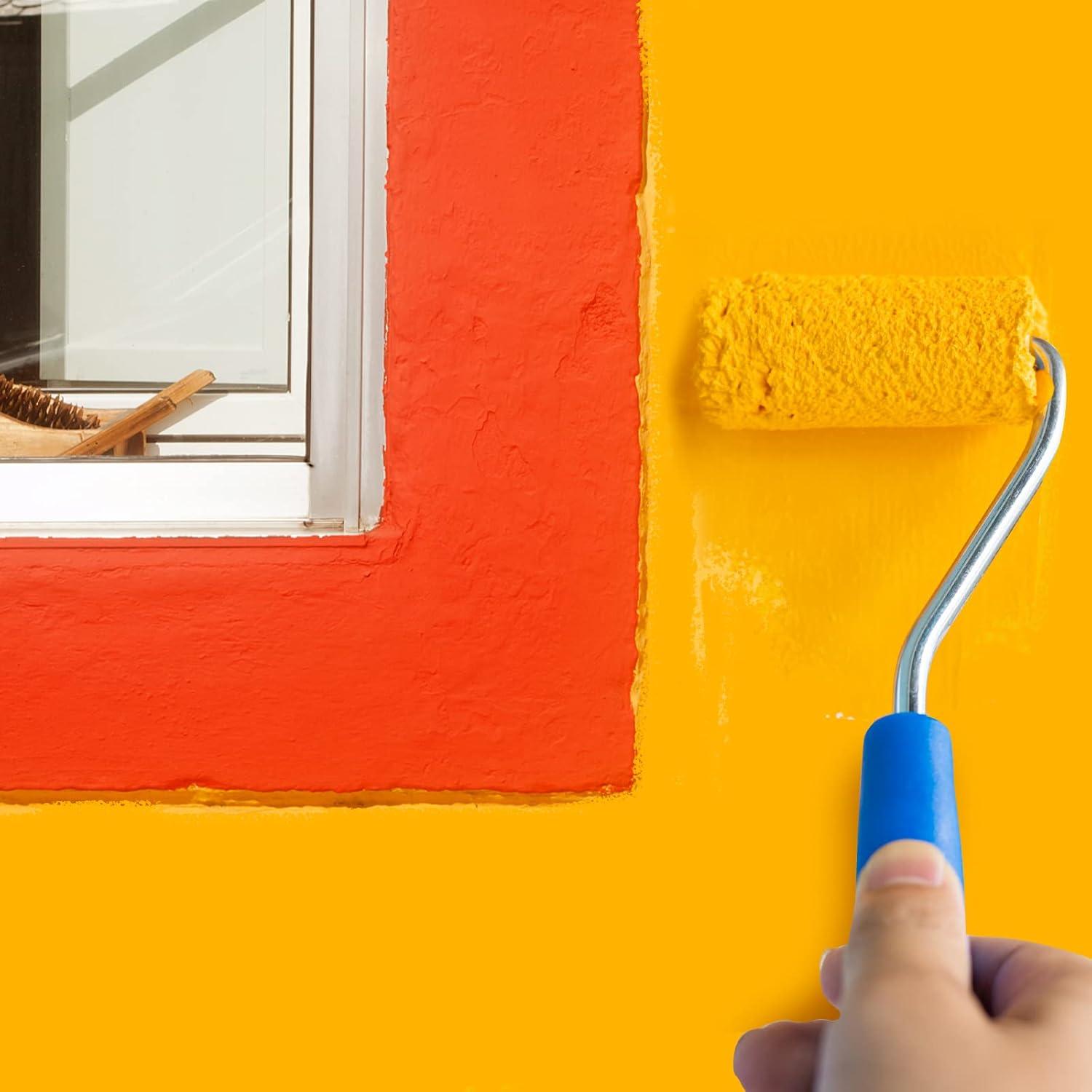 Kit de Rodillos de Pintura Mister Rui 25 Piezas Microfibra 2"