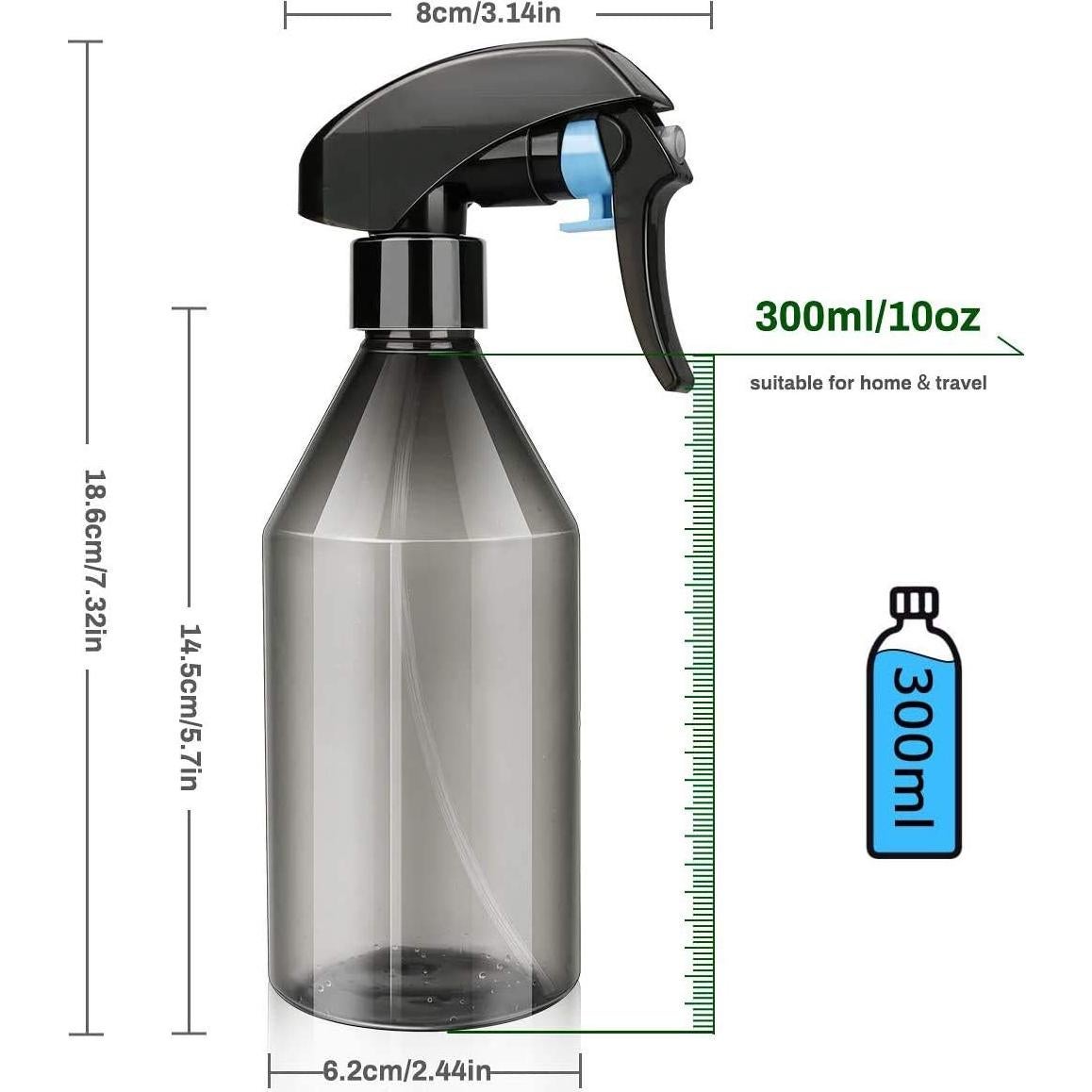Botella de Spray AORAKI 300ml para Plantas y Jardinería