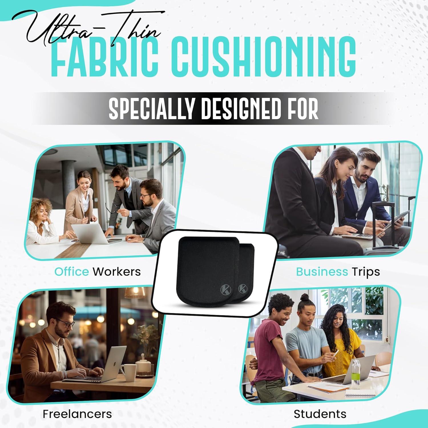 Reposapulsos Portátil KOVEHN KVL001 Negro Ónix 5mm