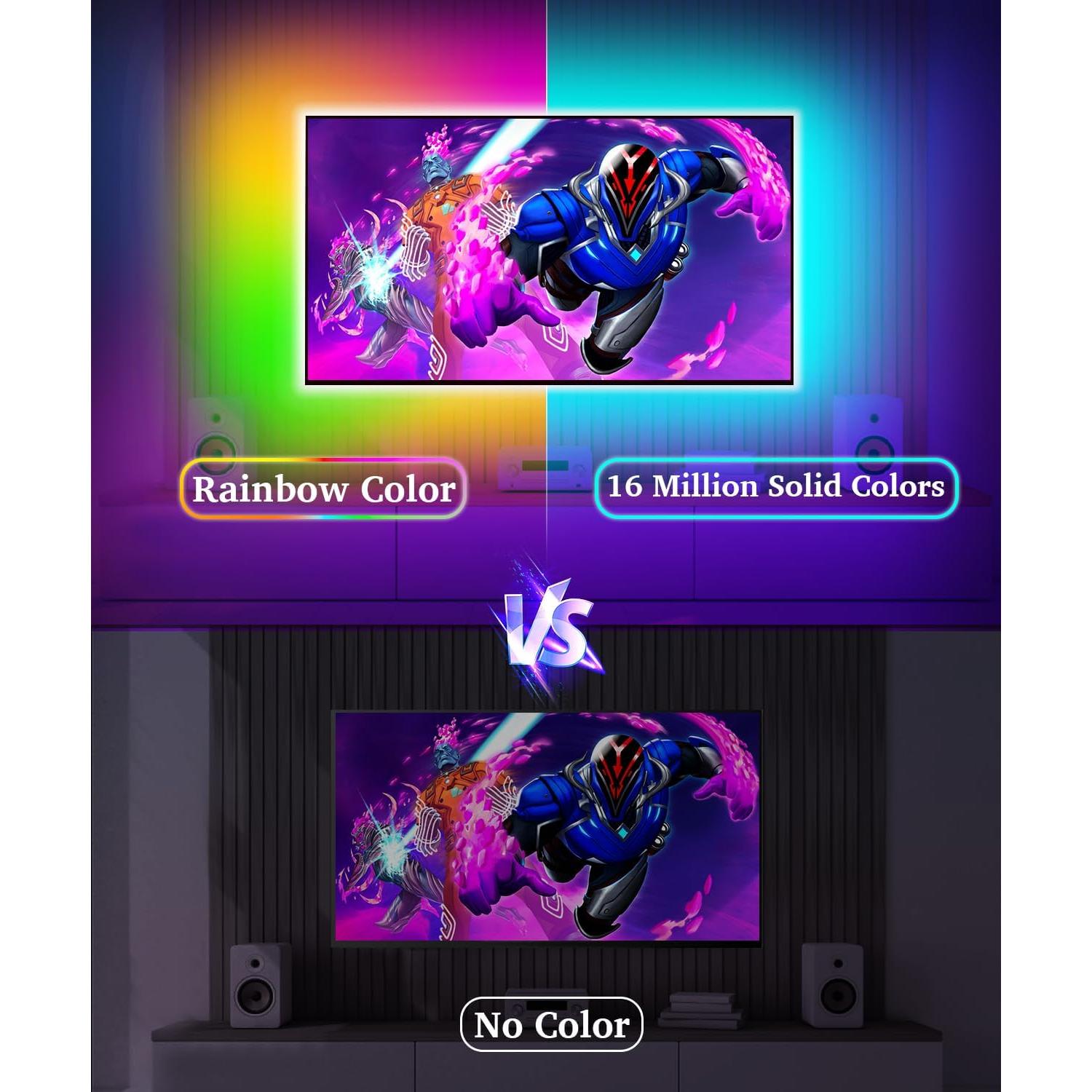 Tira LED RGB 4.0m MORIACC con Control Bluetooth y Música