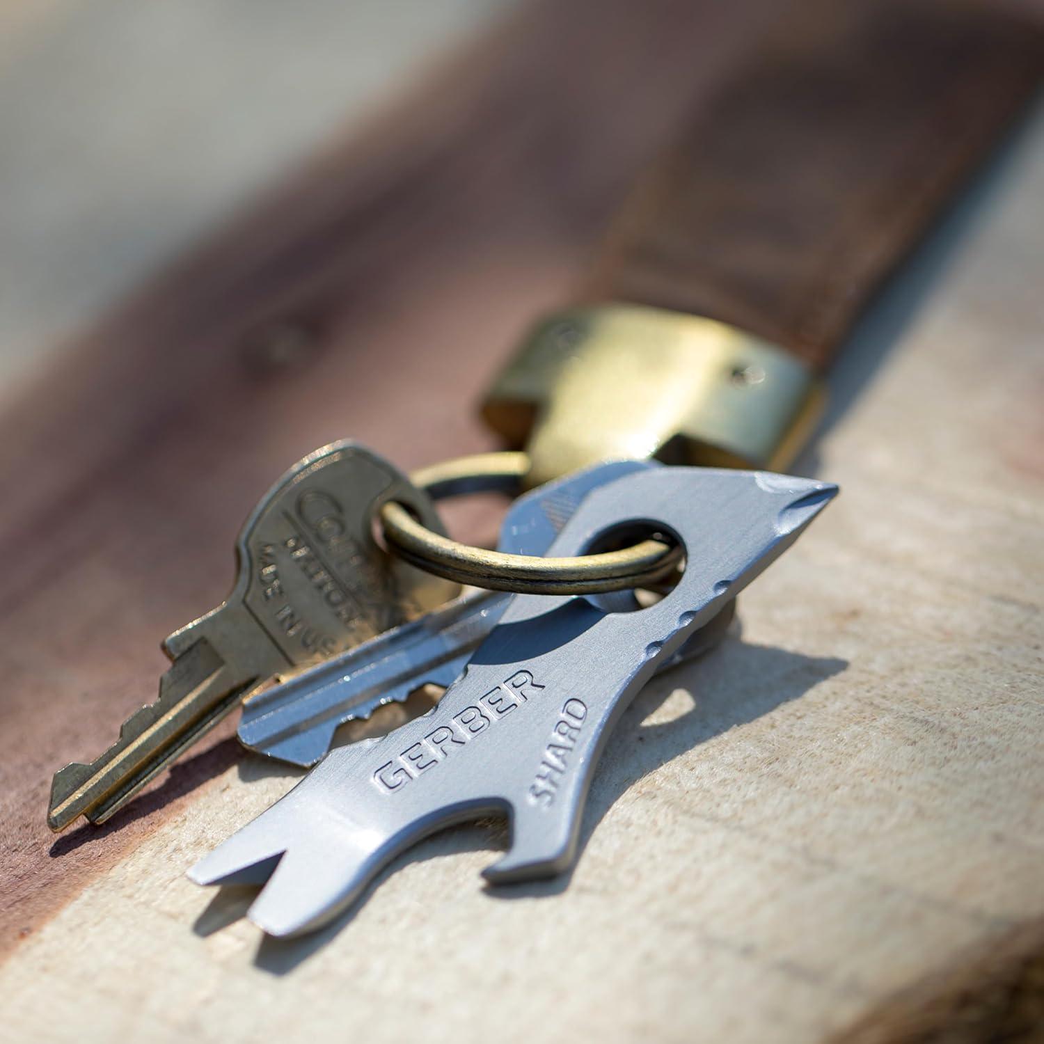 Multiherramienta de Llavero Gerber Gear Shard 7-en-1 Plata