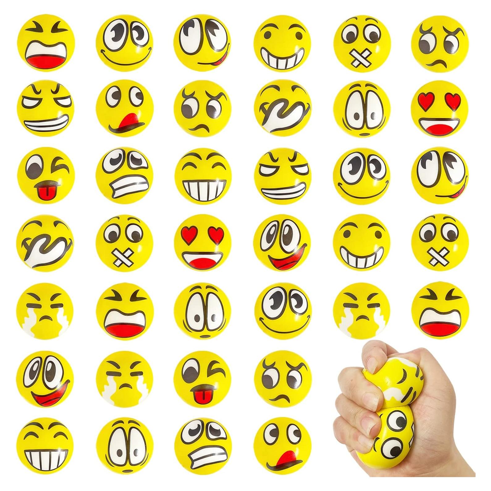 40 Pelotas de Estrés Facial Juuxncgv 5.08 cm Alivio de Estrés