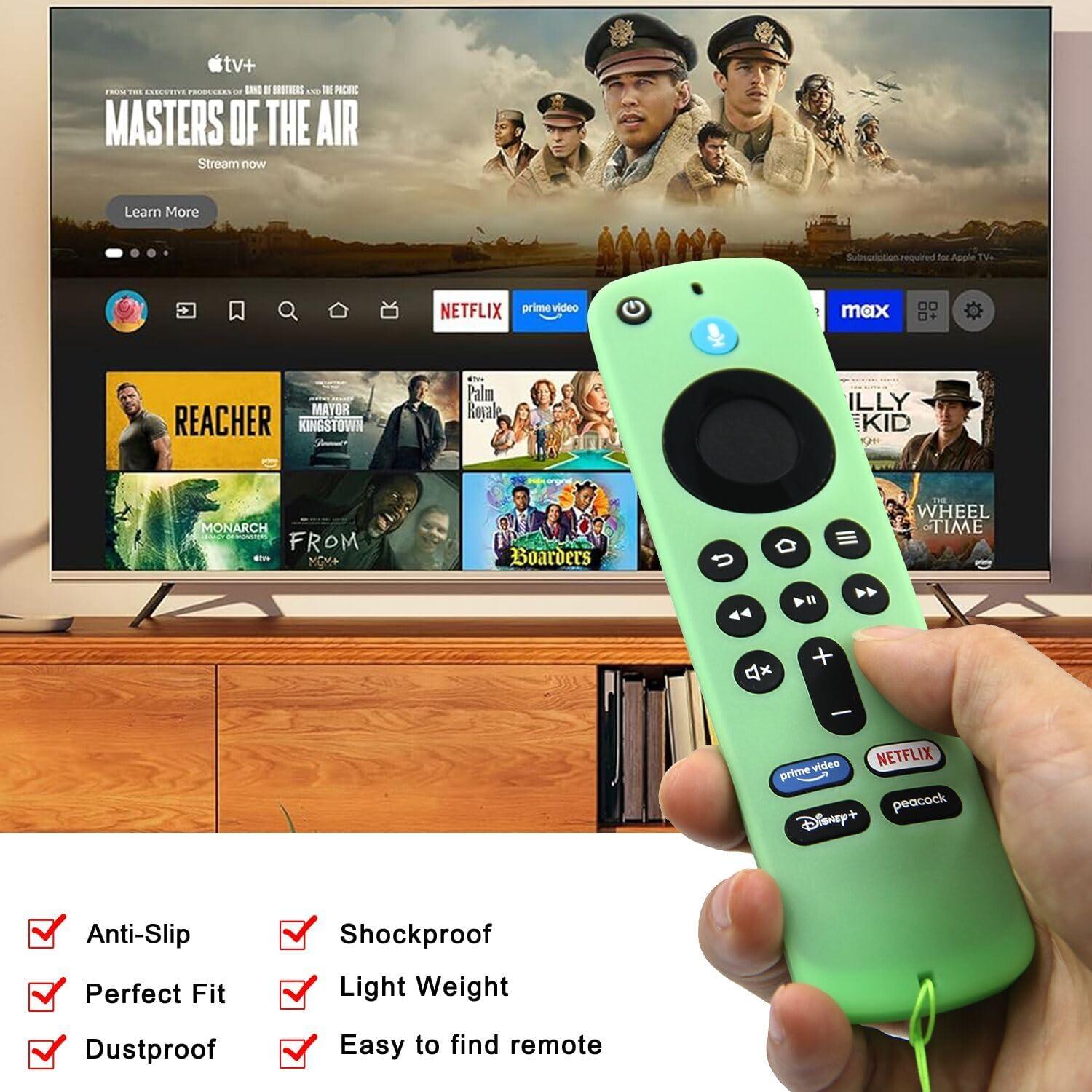 Funda de Control Remoto Pinowu 2 Piezas para FireTV Stick 4K