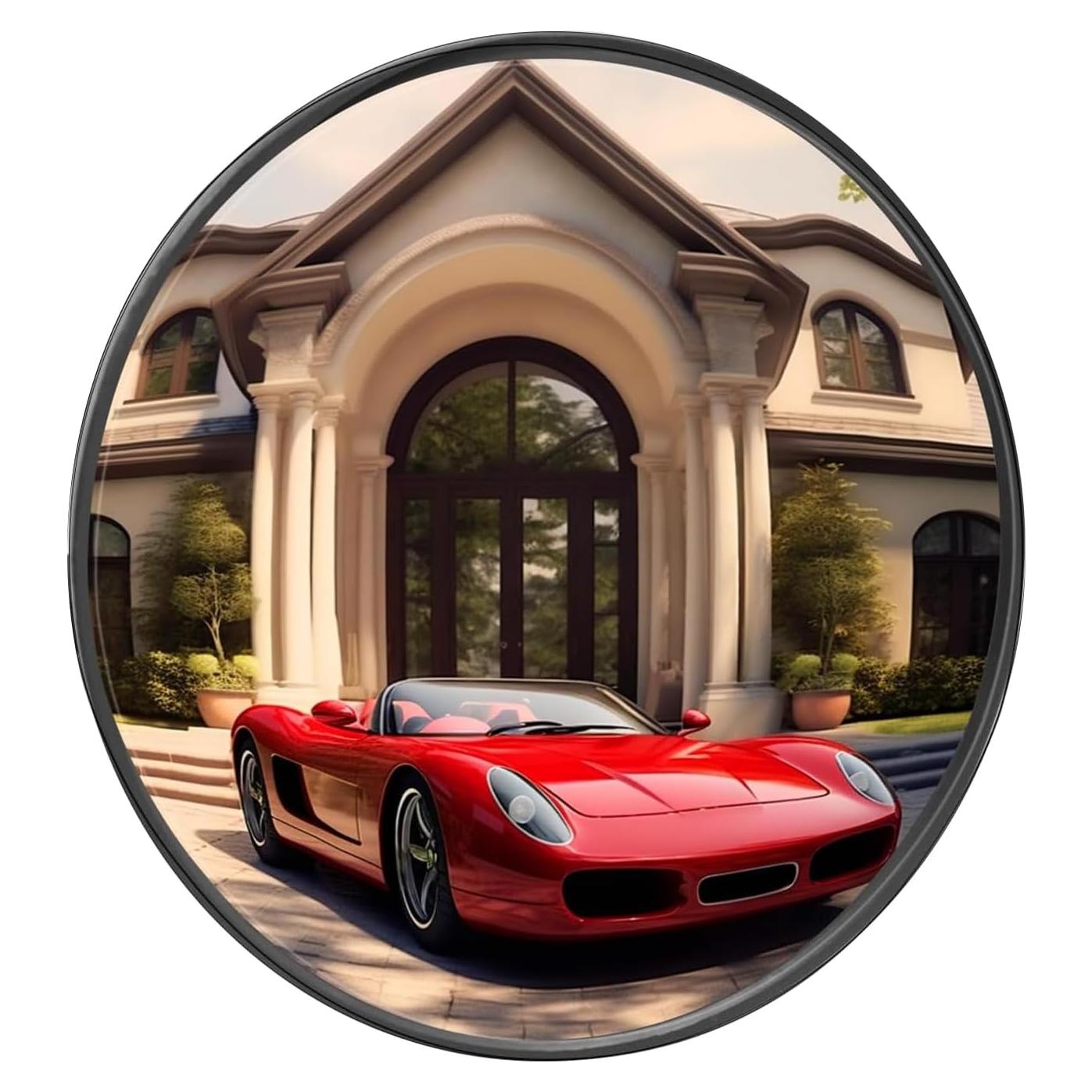 Espejo Convexo Redondo Ourbest 14.6 cm Ajustable para Camiones