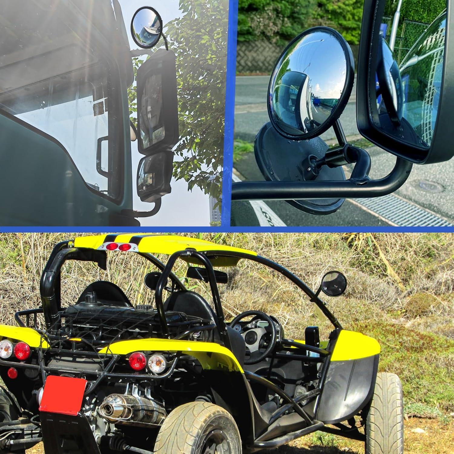 Espejo Convexo Redondo Ourbest 14.6 cm Ajustable para Camiones