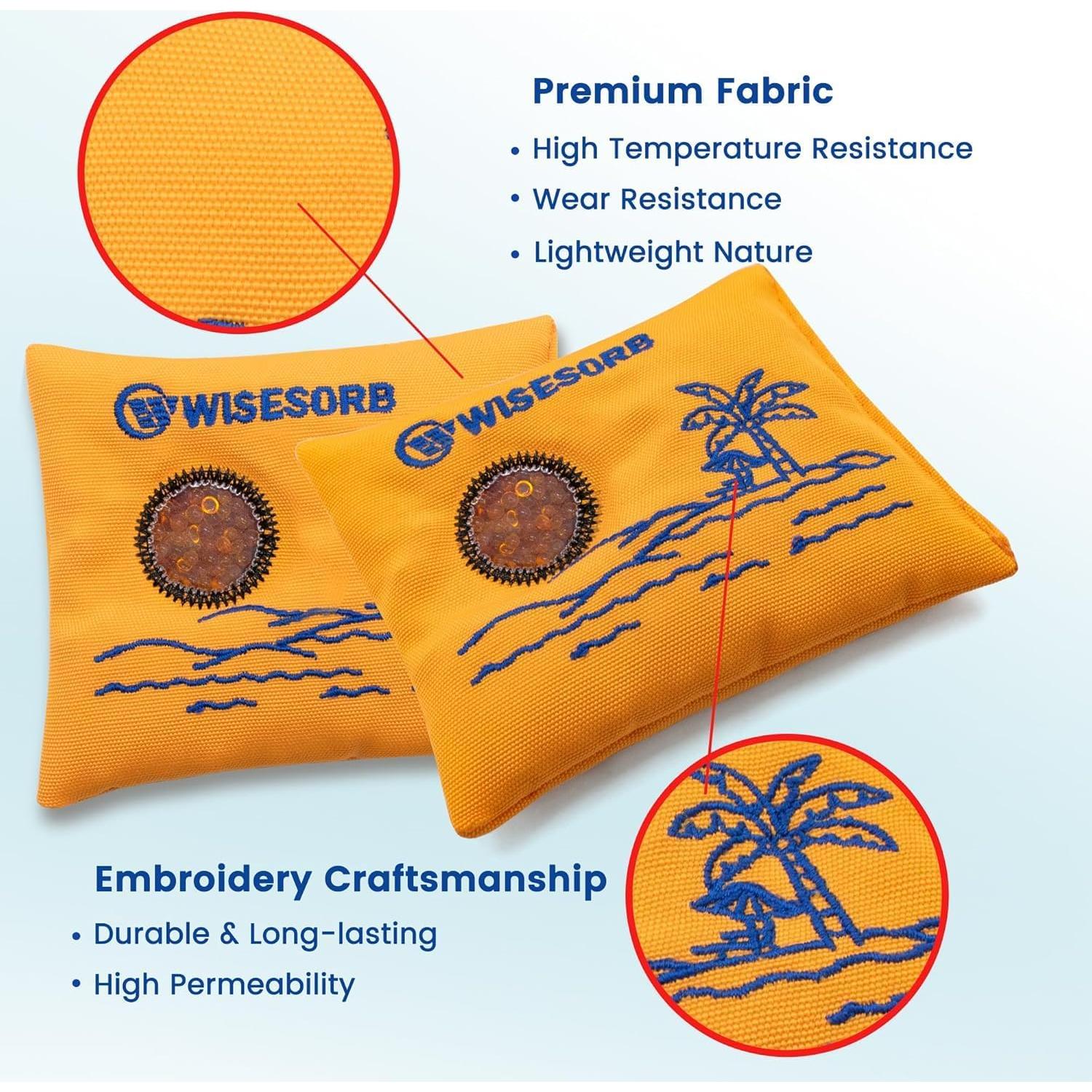 Paquete Deshidratante Reutilizable Wisesorbent 100g x2 con Ventana