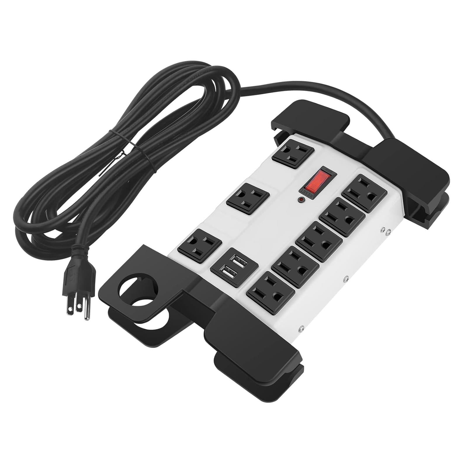 Regleta de Potencia Industrial CCCEI 8 Salidas USB 15A 2700J