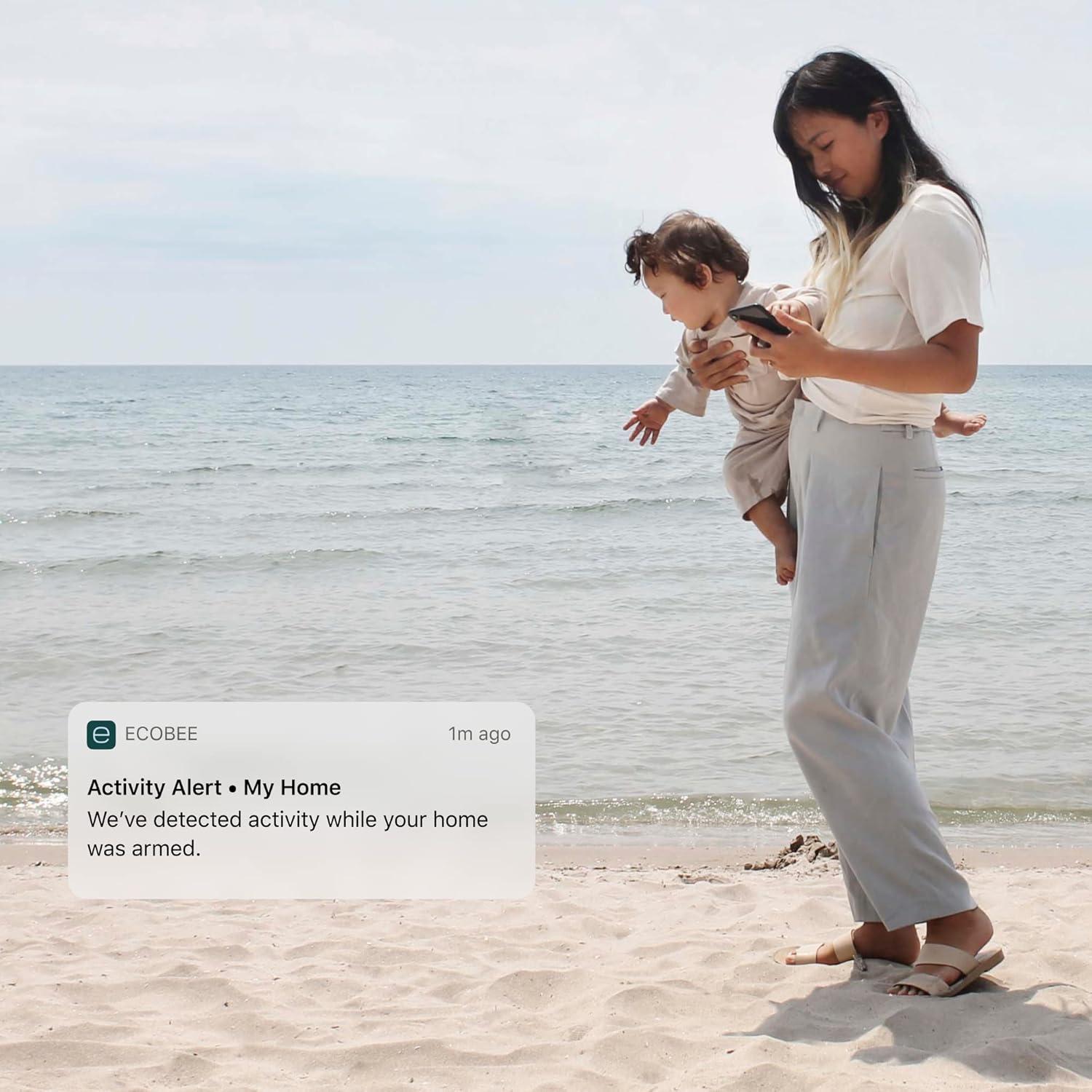 Paquete de Seguridad para el Hogar ecobee - SmartCamera + 2 Sensores