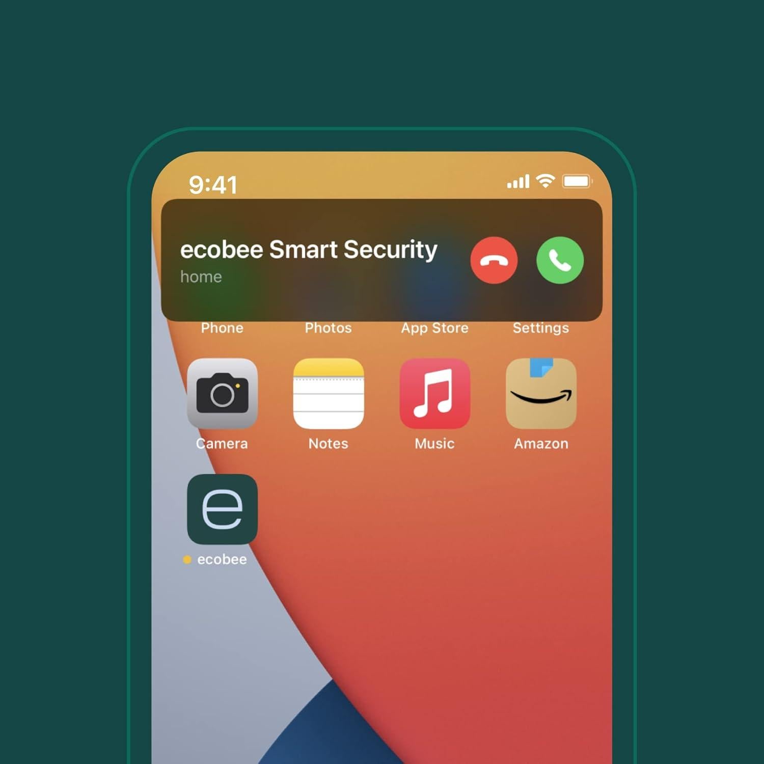 Paquete de Seguridad para el Hogar ecobee - SmartCamera + 2 Sensores