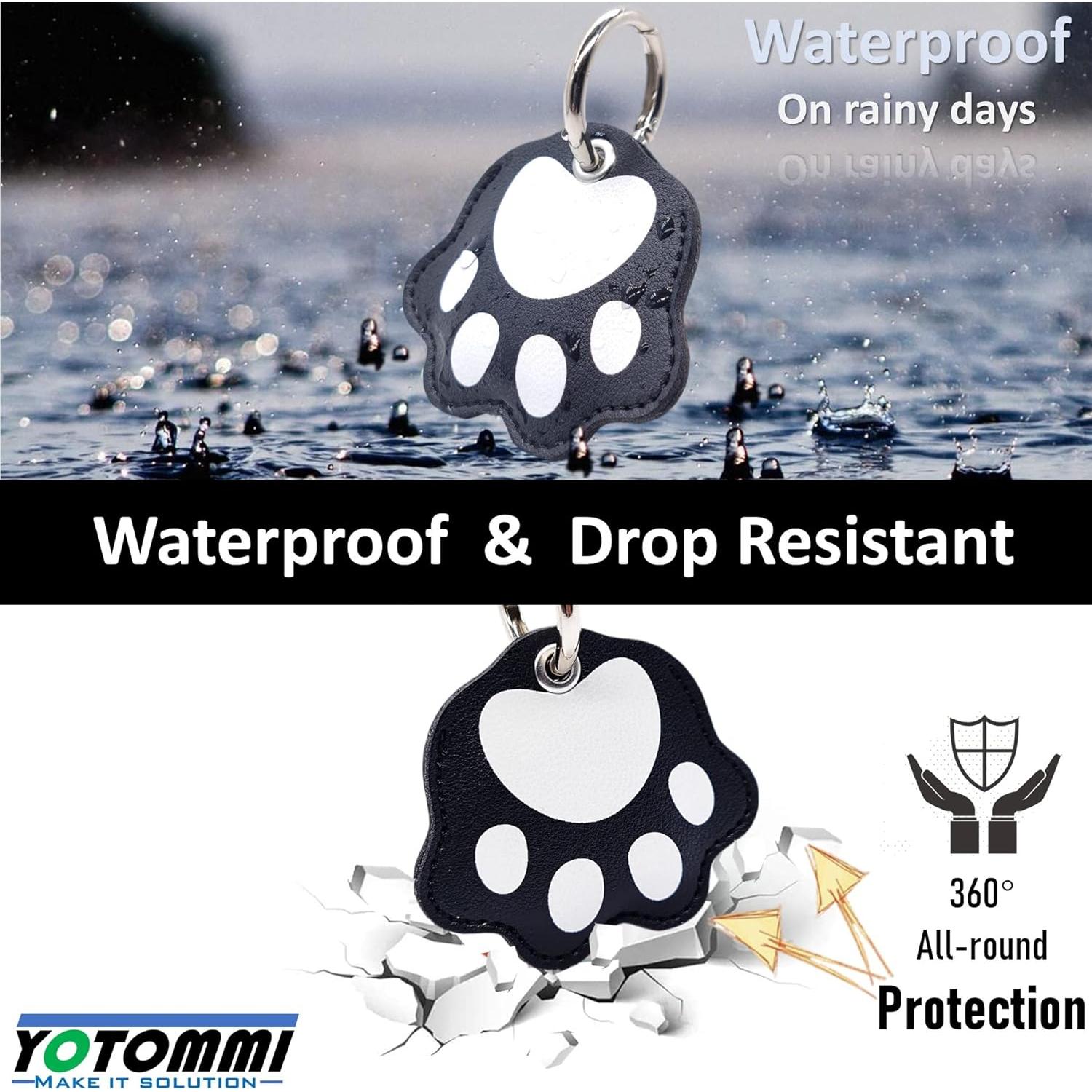 Funda de cuero para Tile Mate y Galaxy SmartTag - 2 pack