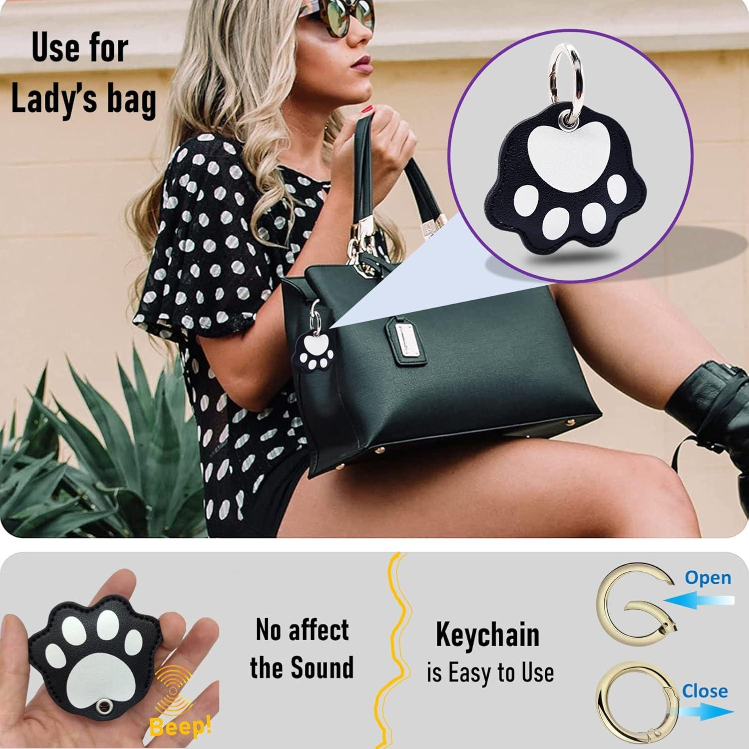 Funda de cuero para Tile Mate y Galaxy SmartTag - 2 pack