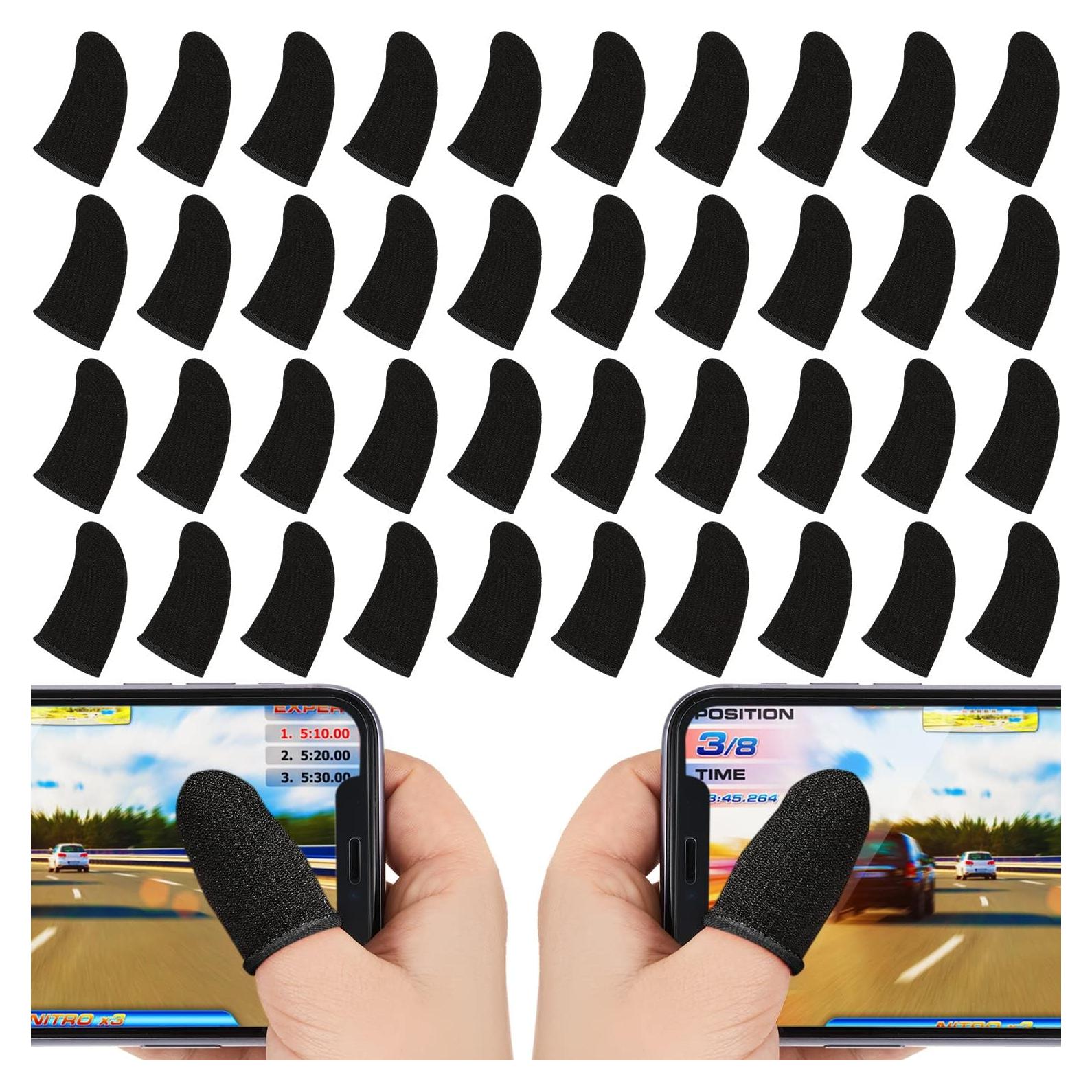 Mangas para Dedos Jiuguva 120 Pcs Anti Sudor para Juegos