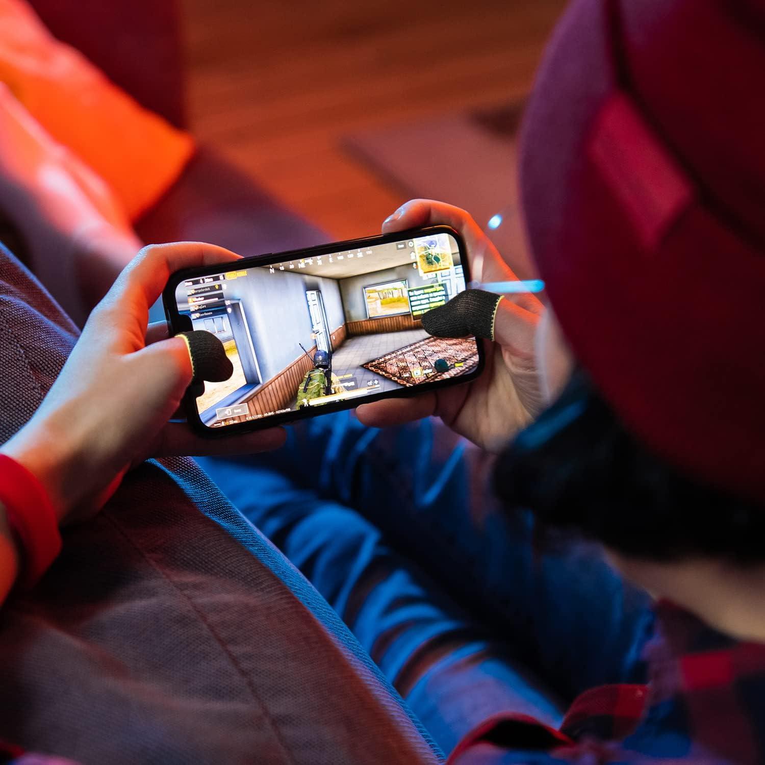 Mangas para Dedos Jiuguva 120 Pcs Anti Sudor para Juegos