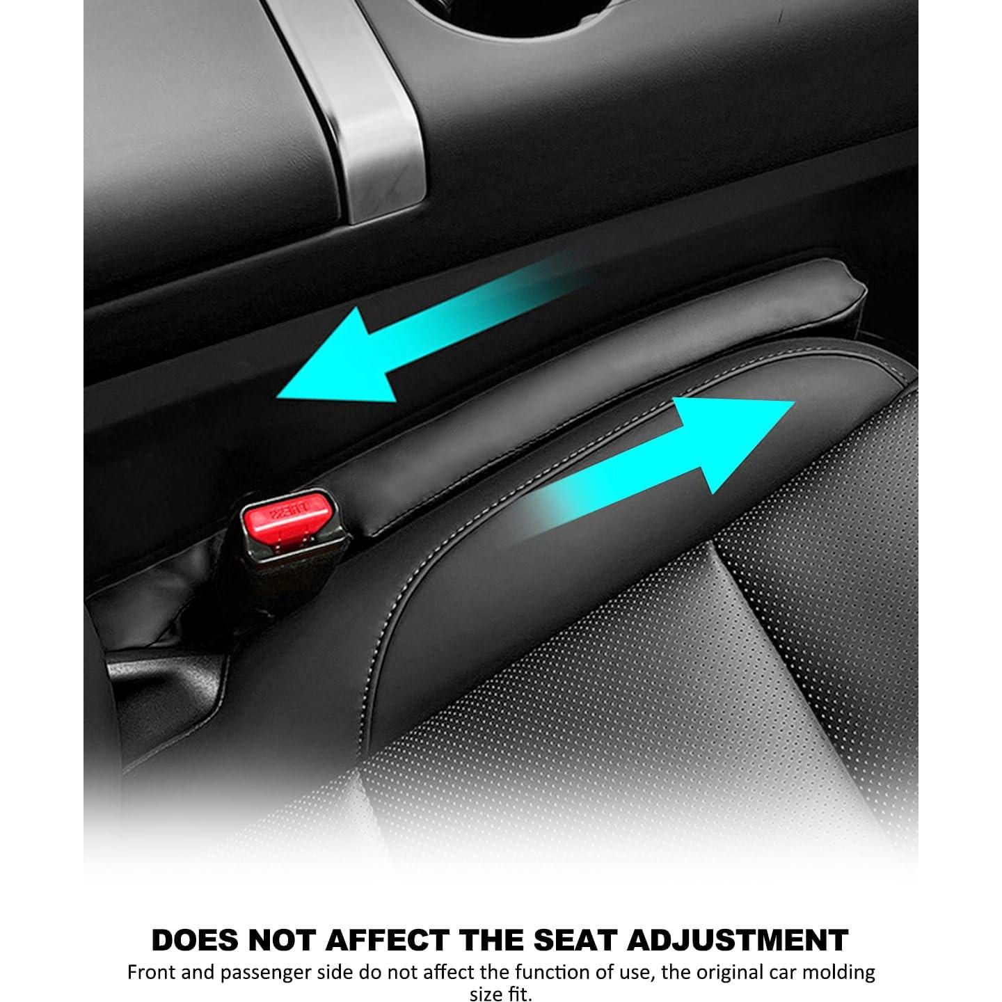 Relleno Espacio Asiento Coche Cuero Negro Nosxxus Universal