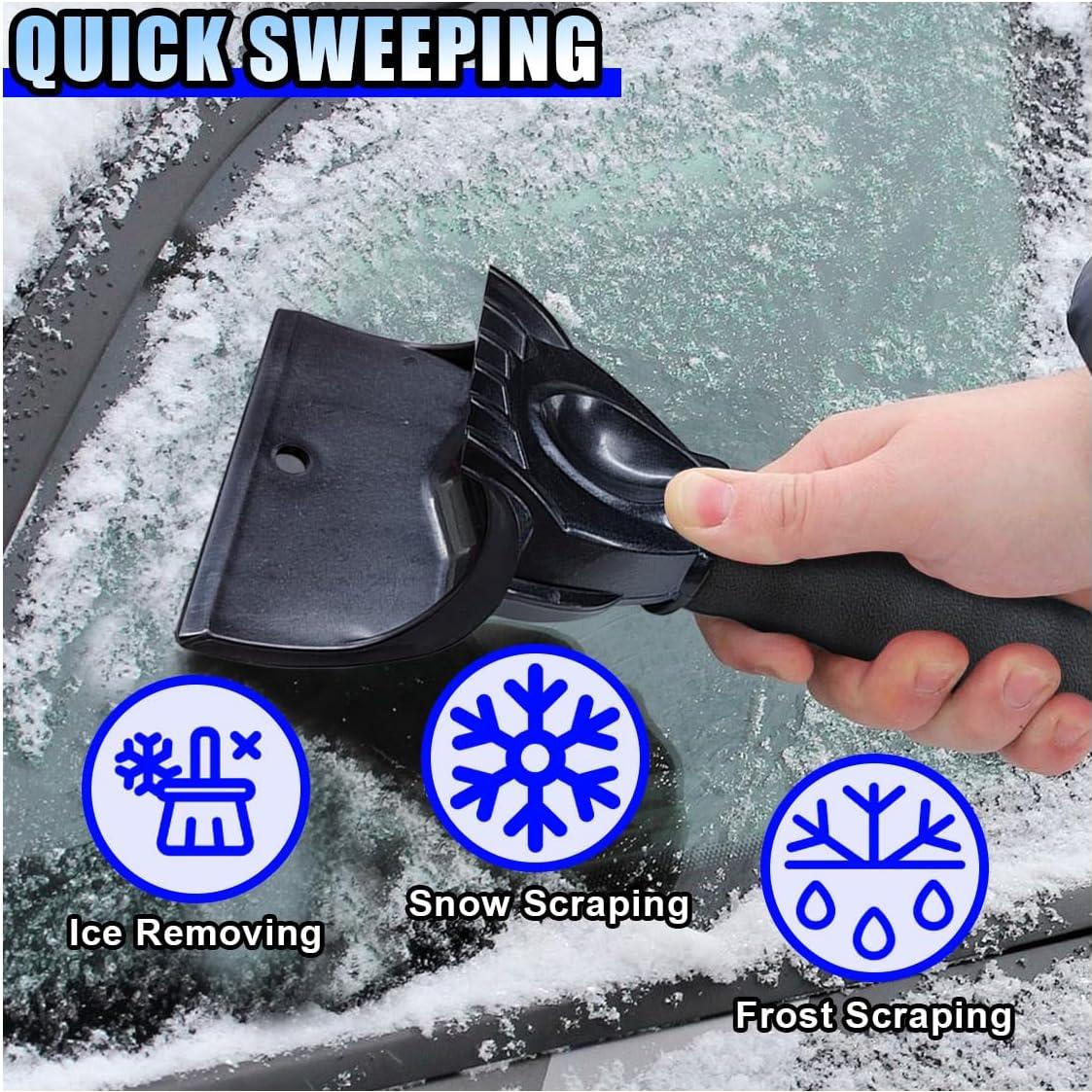 Raspador de Hielo para Autos LAINLOY 25x9.5cm Negro