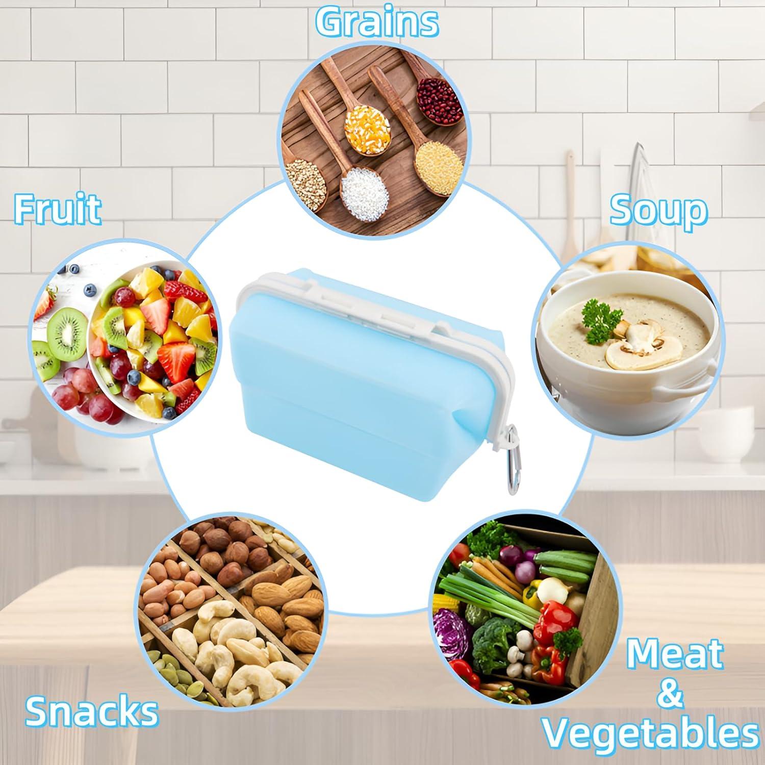 Bolsas de Almacenamiento de Alimentos Silicona ACUDUDOMA 1 Unidad