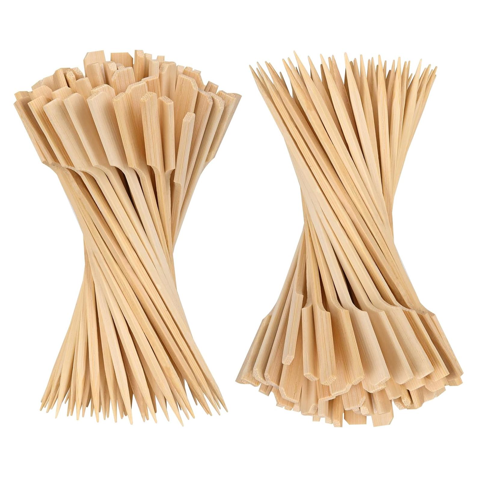 Pinchos de Bambú PFIEIFPO 8.89 cm 300 PCS para Aperitivos