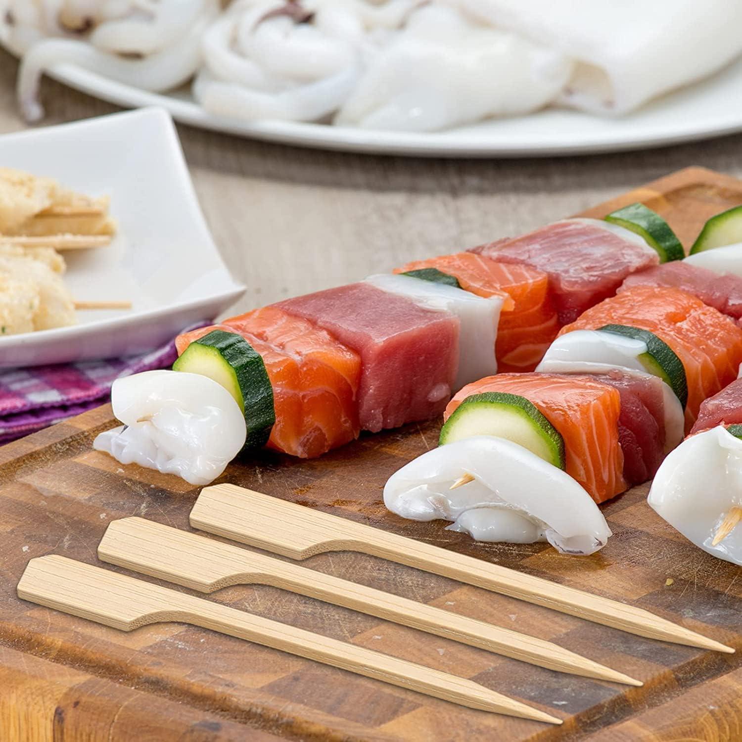 Pinchos de Bambú PFIEIFPO 8.89 cm 300 PCS para Aperitivos