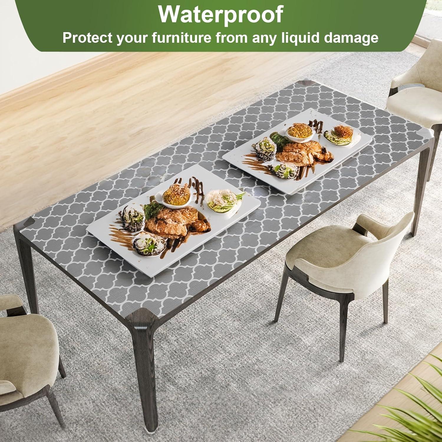 Forro de Estante Antideslizante Moriah 27.94x299.72 cm Gris