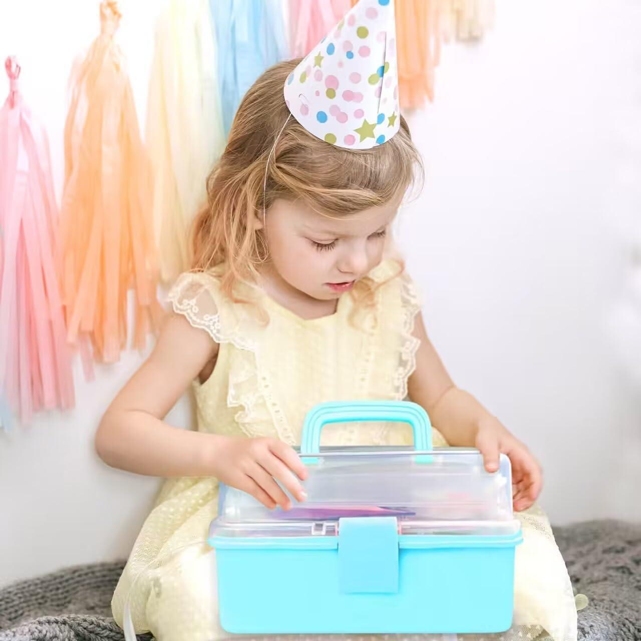 Kit de Manualidades VLUSSO 3000 Piezas para Niños 4-12 Años