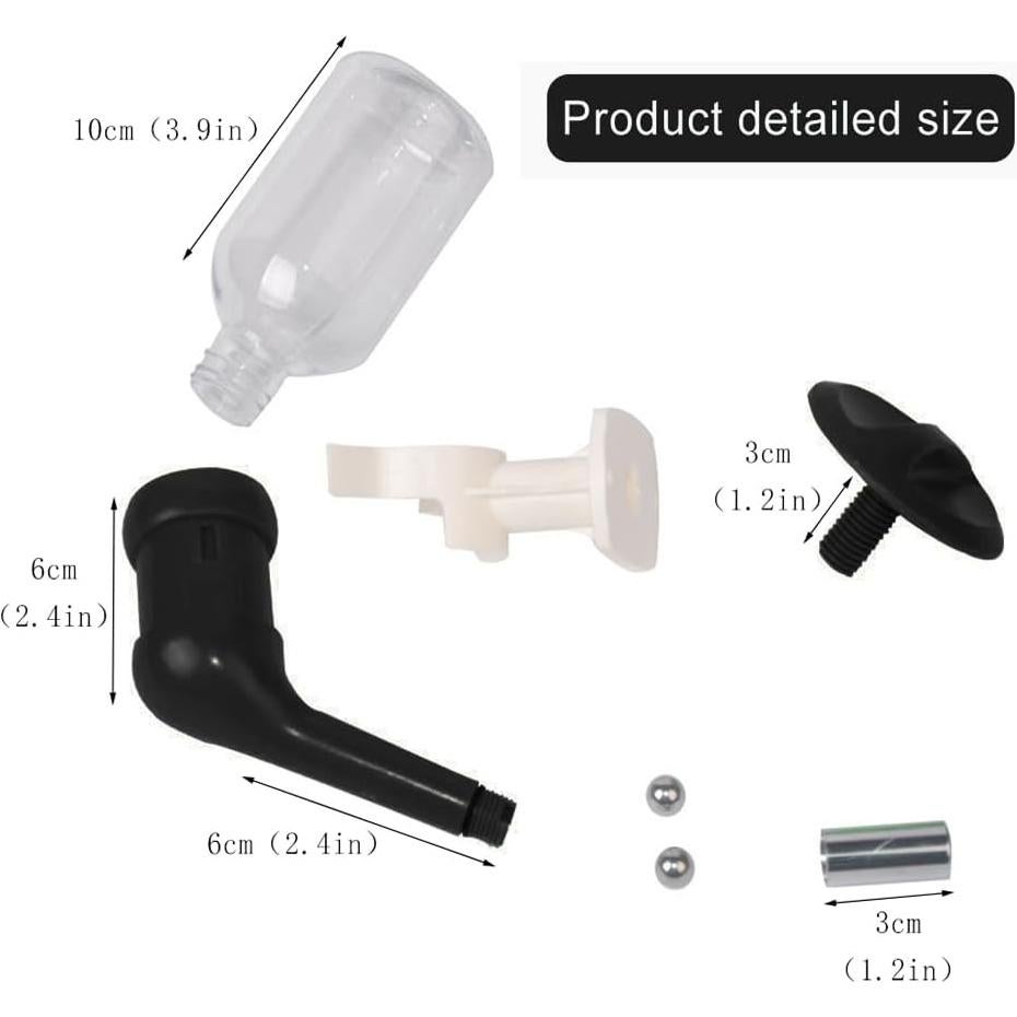 Botella dispensadora de agua para perros Andiker No-Drip 350ml