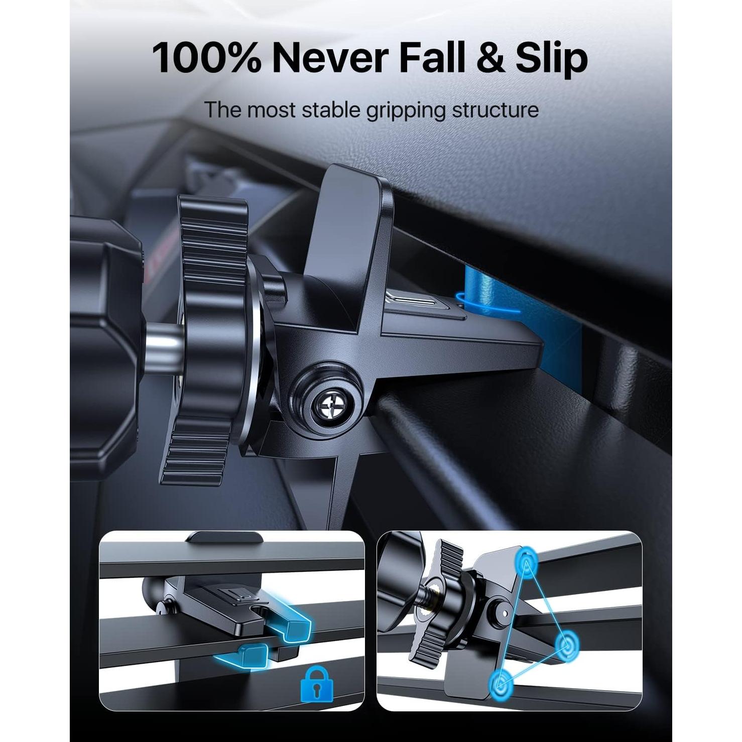 Soporte para Teléfono de Automóvil Andobil - Clip Ventilación 360°