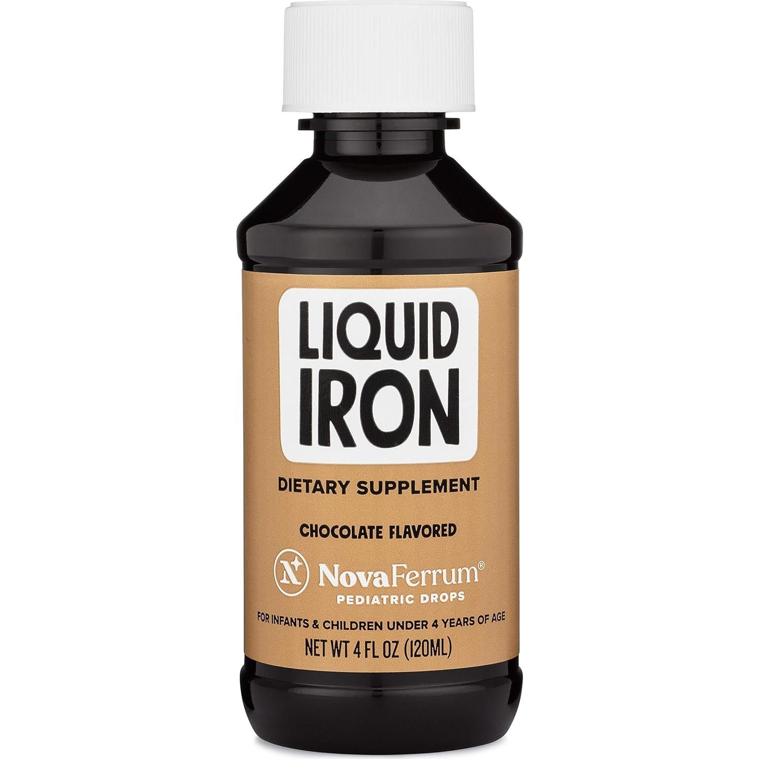 NovaFerrum Suplemento de Hierro Líquido Pediátrico 15mg 118mL