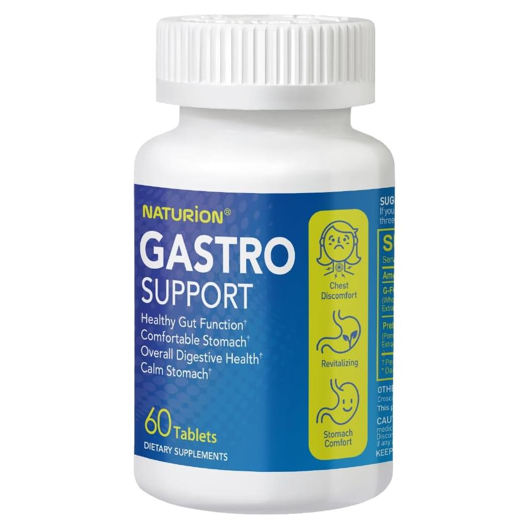 Suplemento Digestivo Naturion - Soporte Gastrointestinal 60 Tabletas