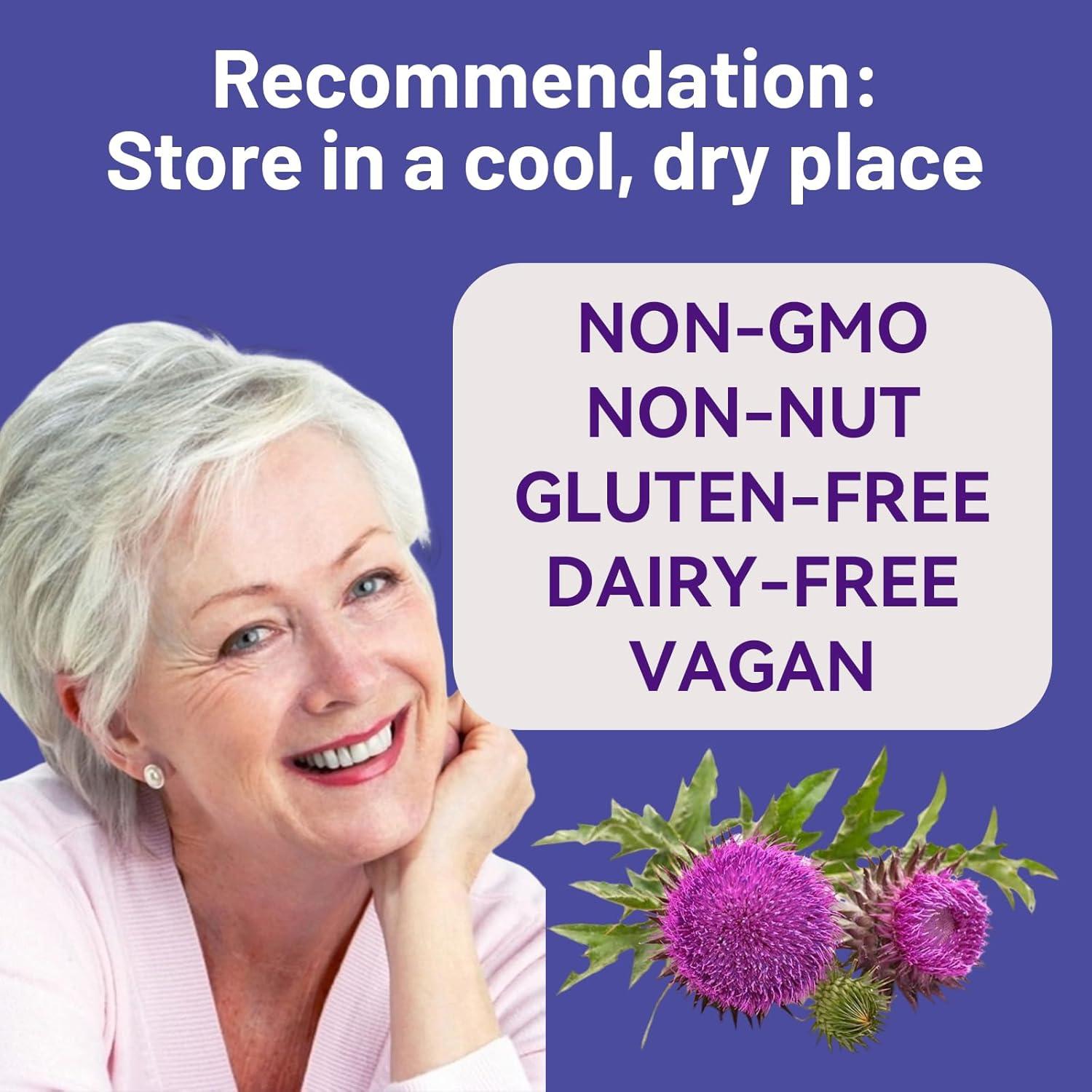 Gomitas de Cardo Mariano SmildeHeal 1000mg 60 Unidades Veganas