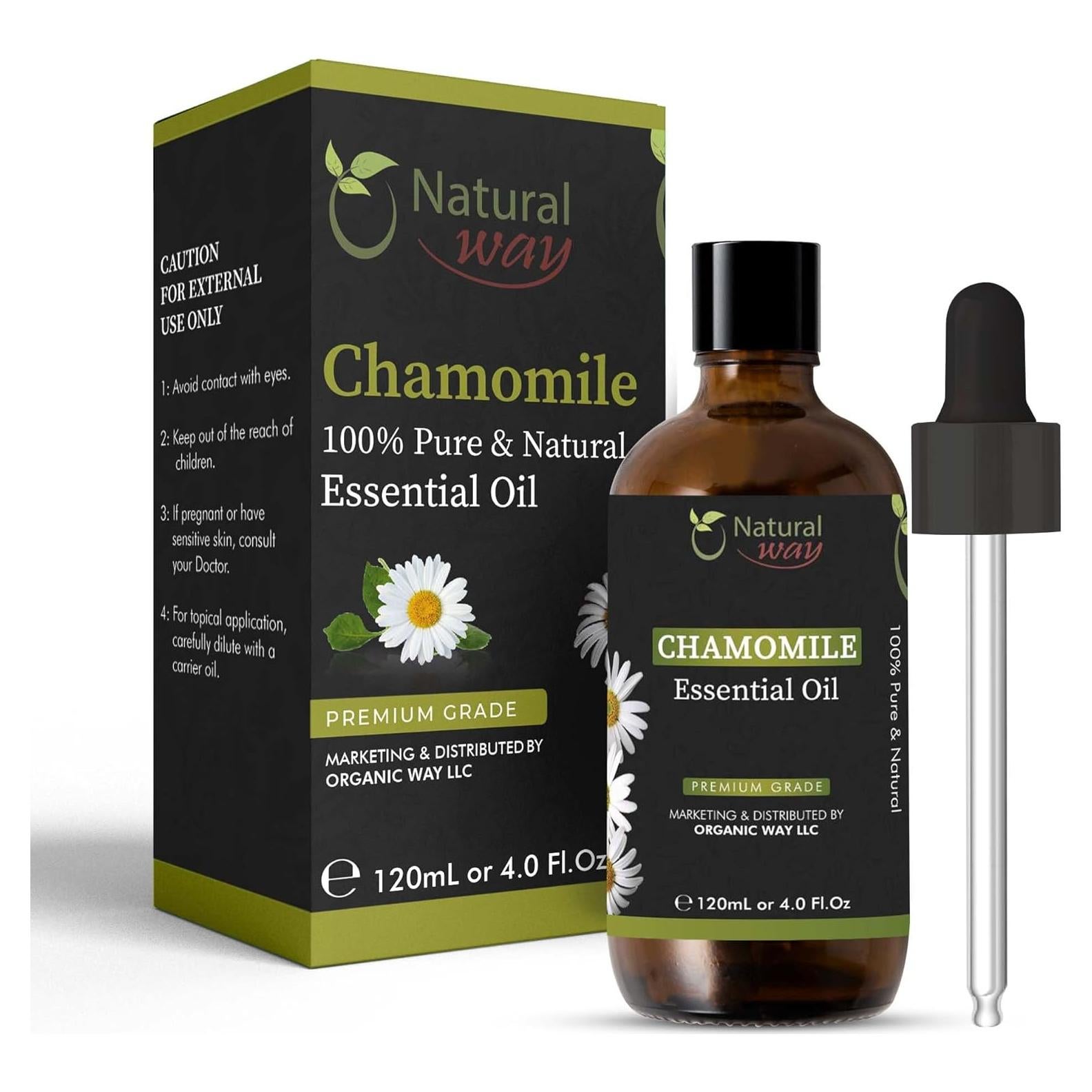 Aceite Esencial de Manzanilla Natural Way 120 mL - Aromaterapia