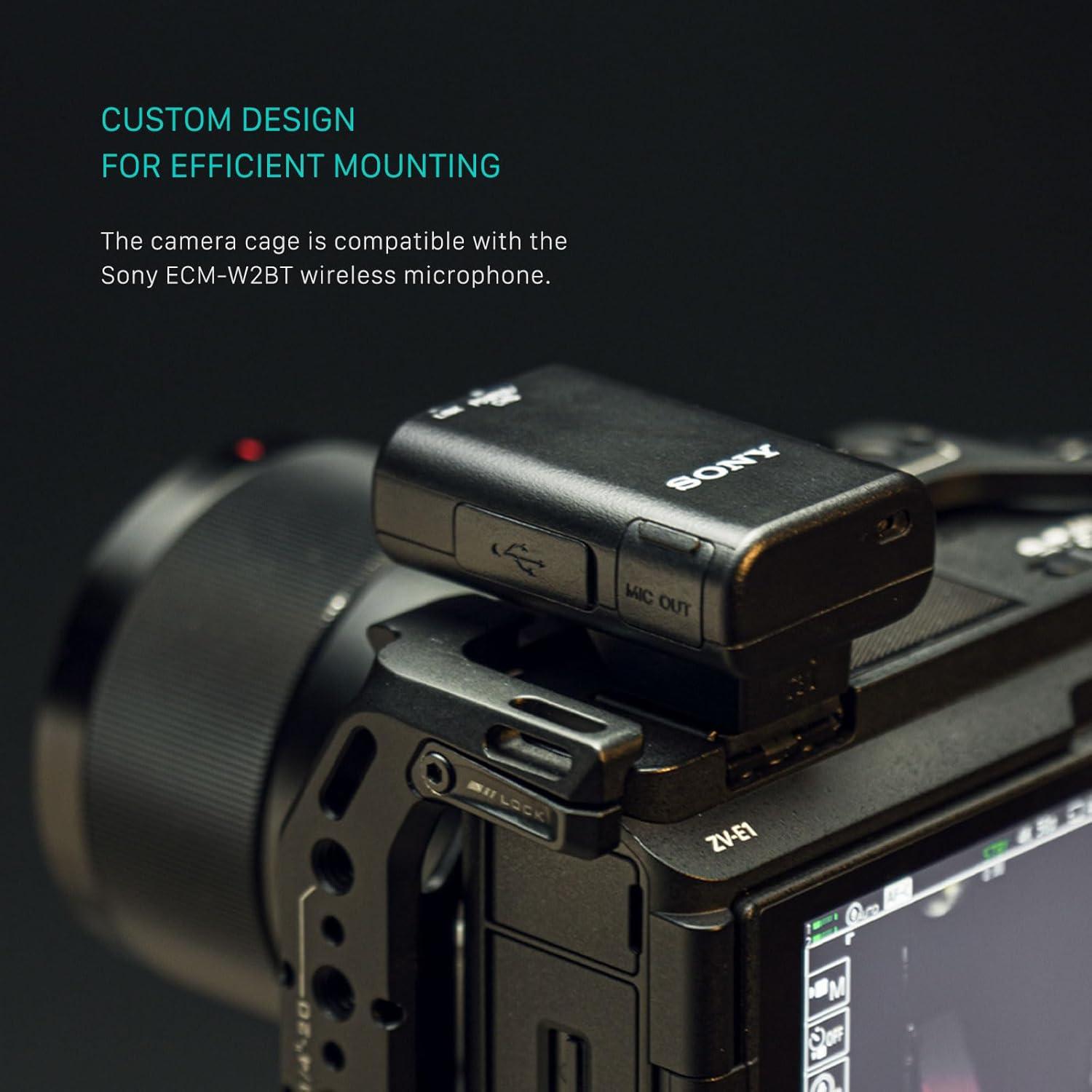 Jaula Completa Tilta para ZV-E1 con Montajes y Riel NATO