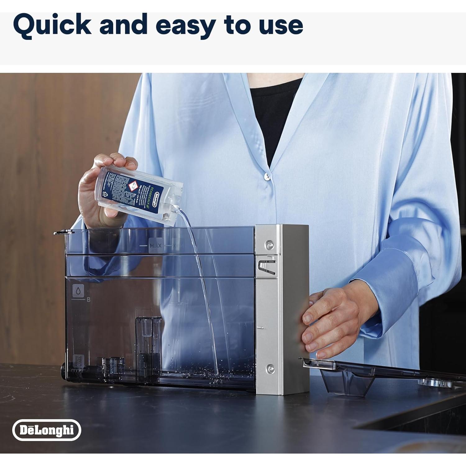 Desincrustante Ecológico De'Longhi DLSC200, 200ml (Paquete de 2)