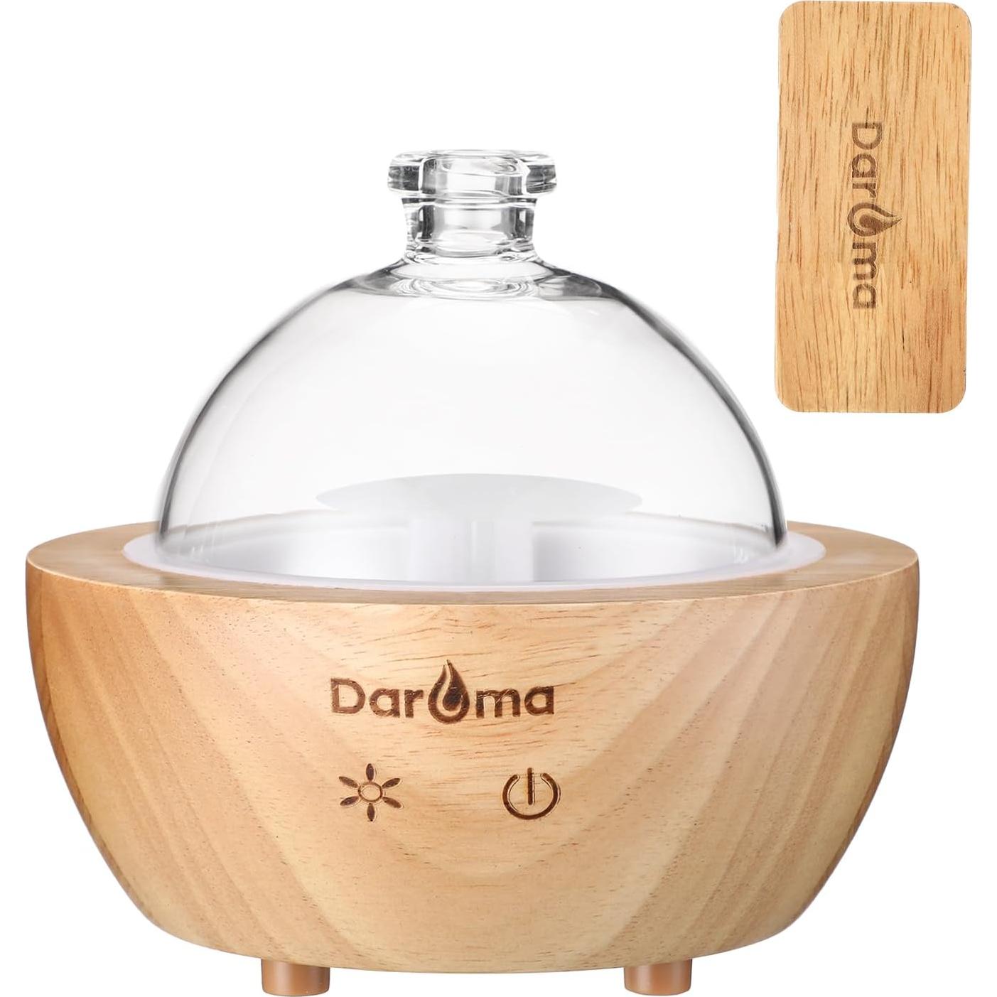 Difusor de Aceite Esencial DAROMA 200ml con Luz LED y Apagado Automático