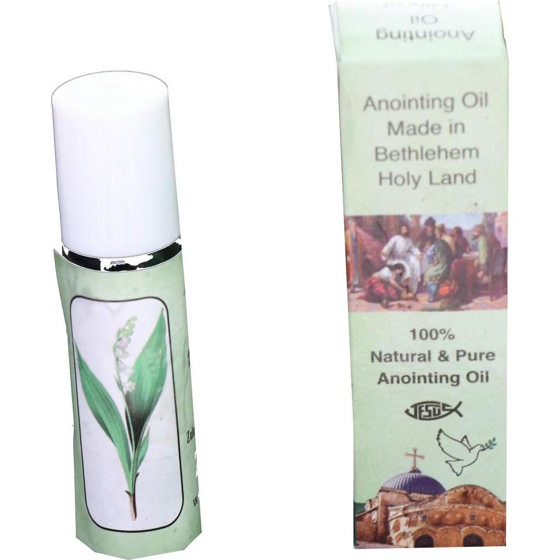 Aceite de Unción Zuluf Lirio de los Valles 10ml - Tierra Santa