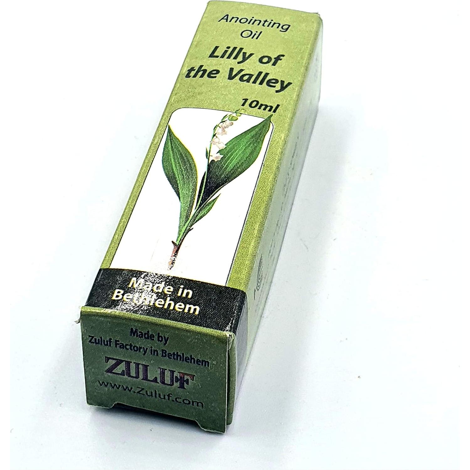 Aceite de Unción Zuluf Lirio de los Valles 10ml - Tierra Santa
