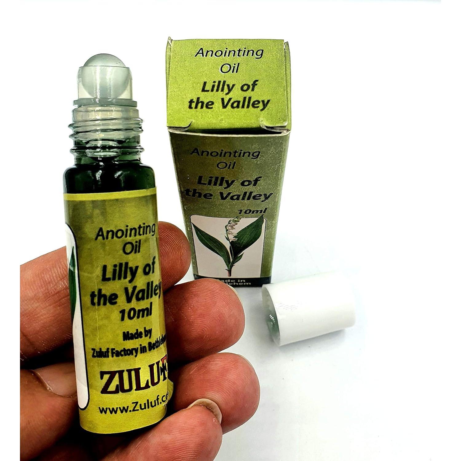 Aceite de Unción Zuluf Lirio de los Valles 10ml - Tierra Santa