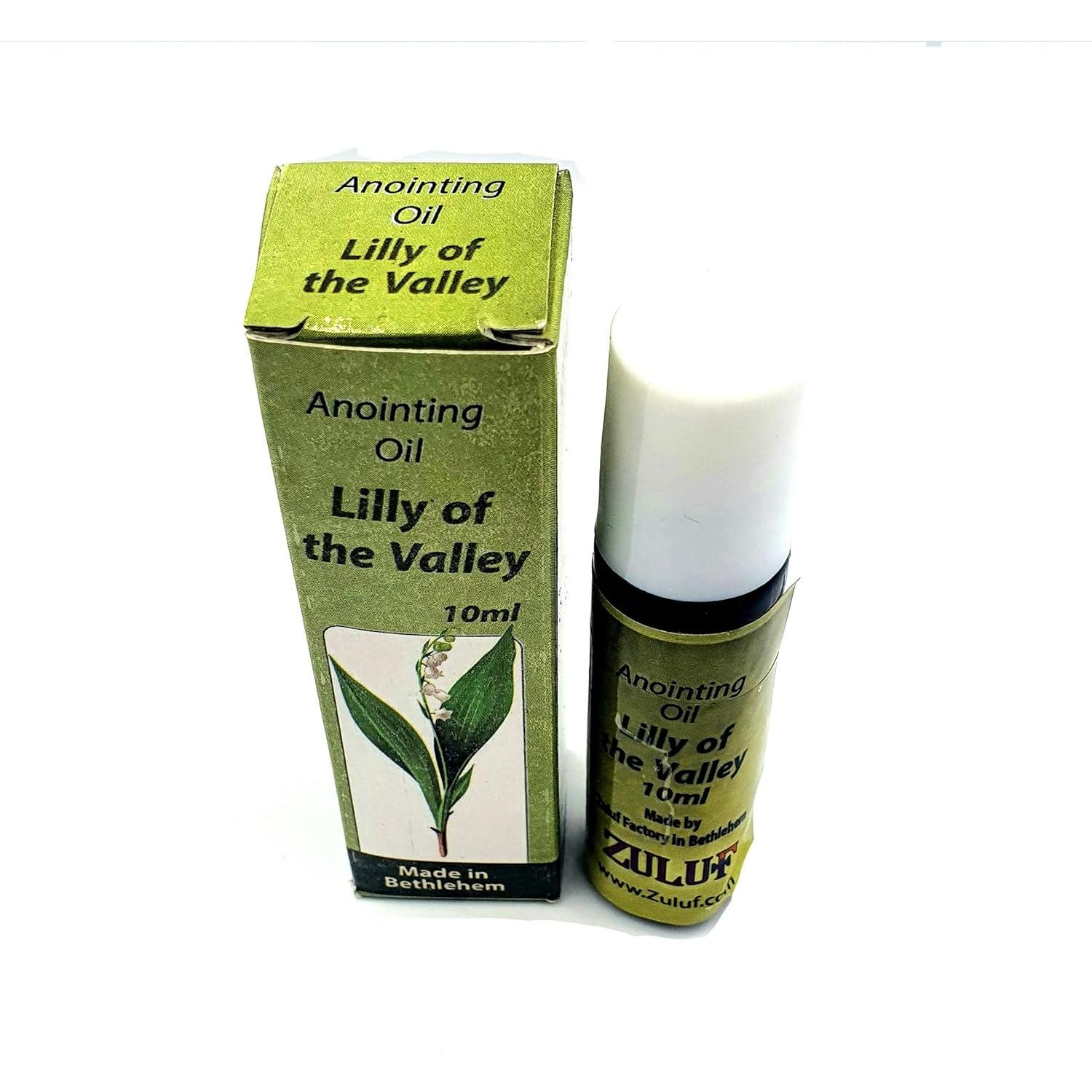 Aceite de Unción Zuluf Lirio de los Valles 10ml - Tierra Santa