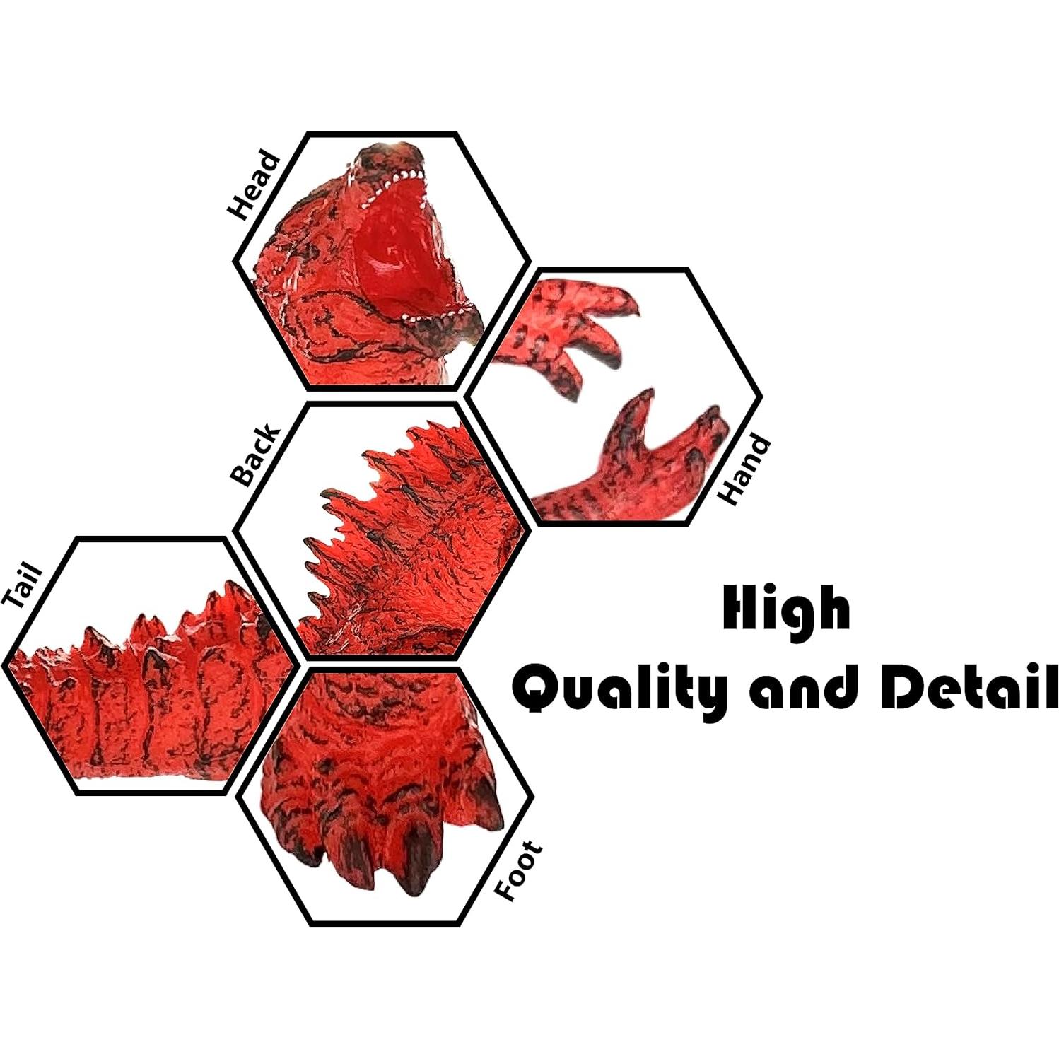 Figura de Acción Fuego Godzilla TwCare 31.75cm Vinilo Suave