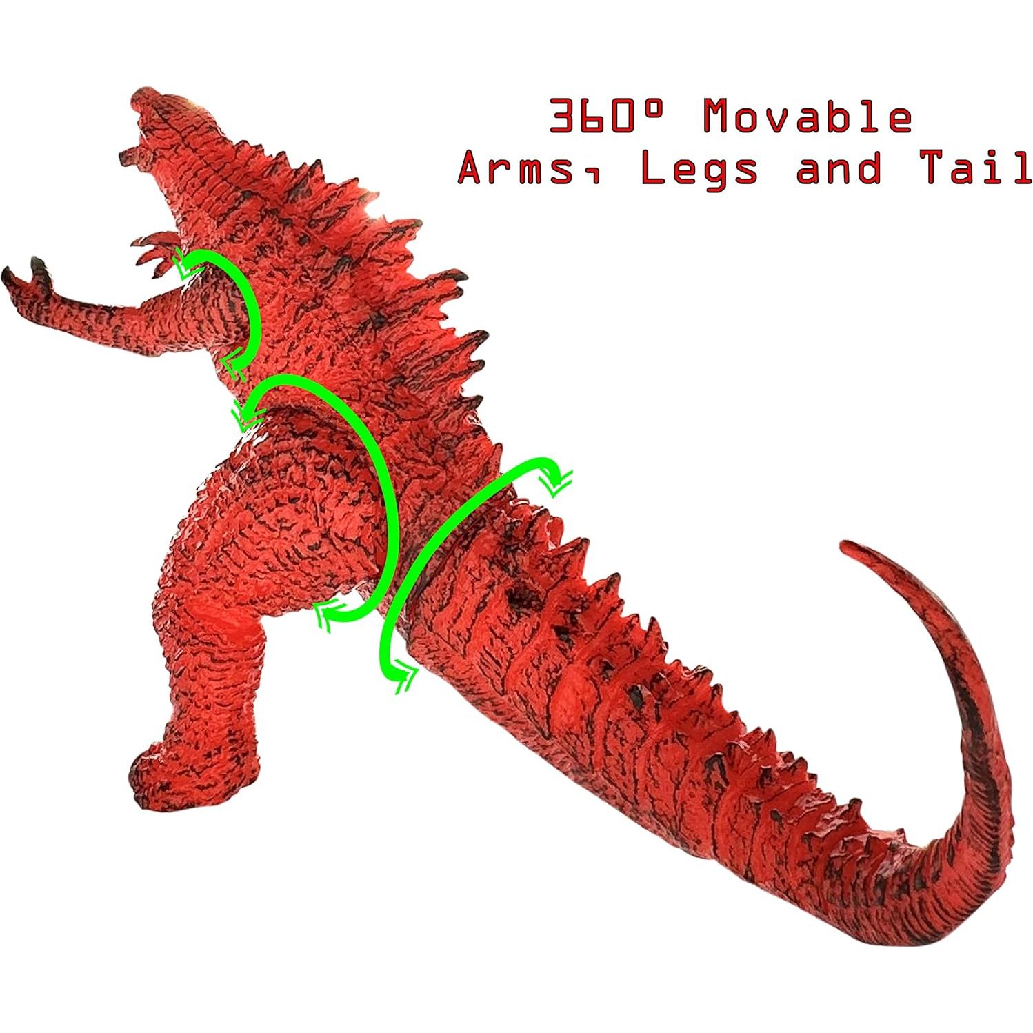 Figura de Acción Fuego Godzilla TwCare 31.75cm Vinilo Suave