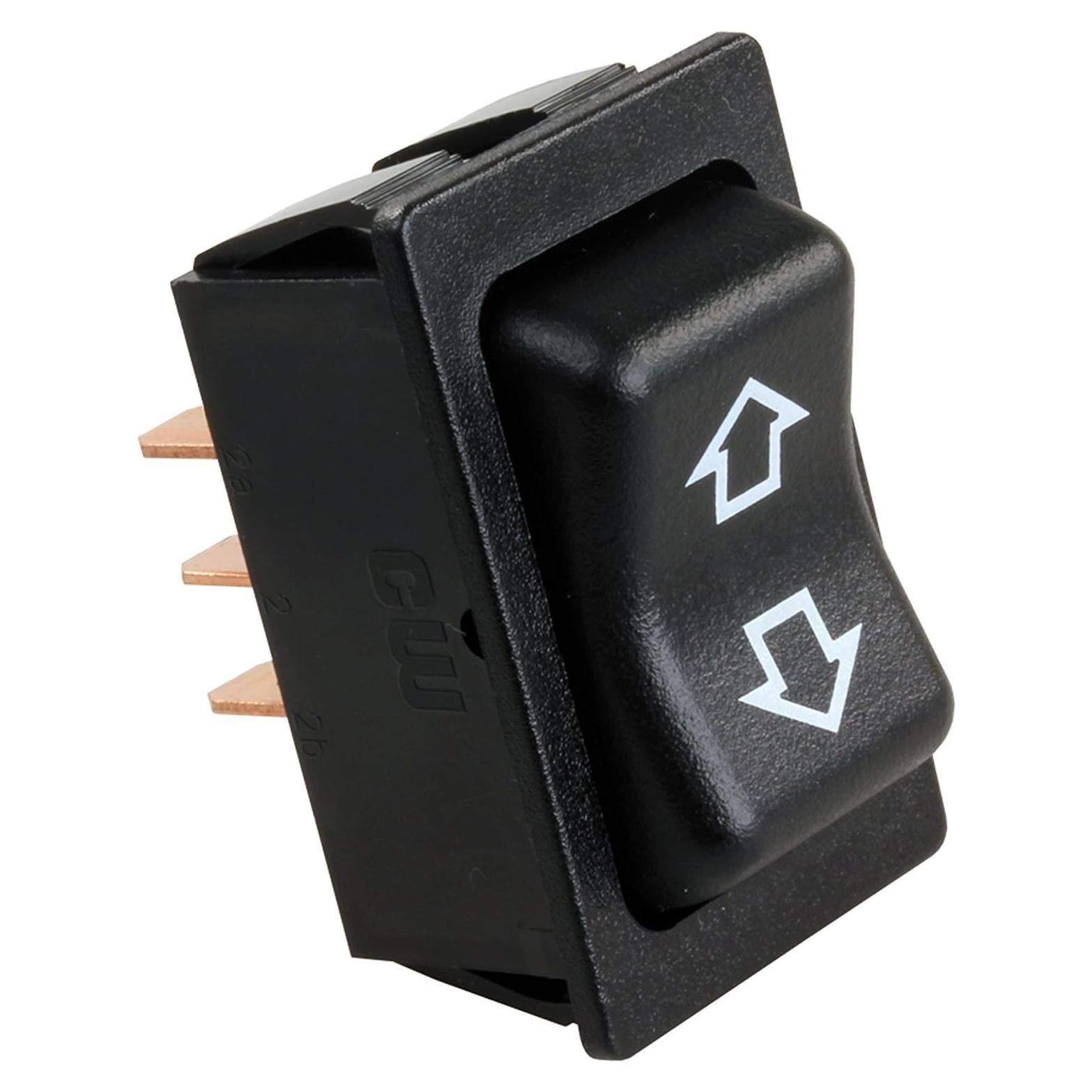 Interruptor Deslizante 4 Pines JR Products 12V 40A Negro