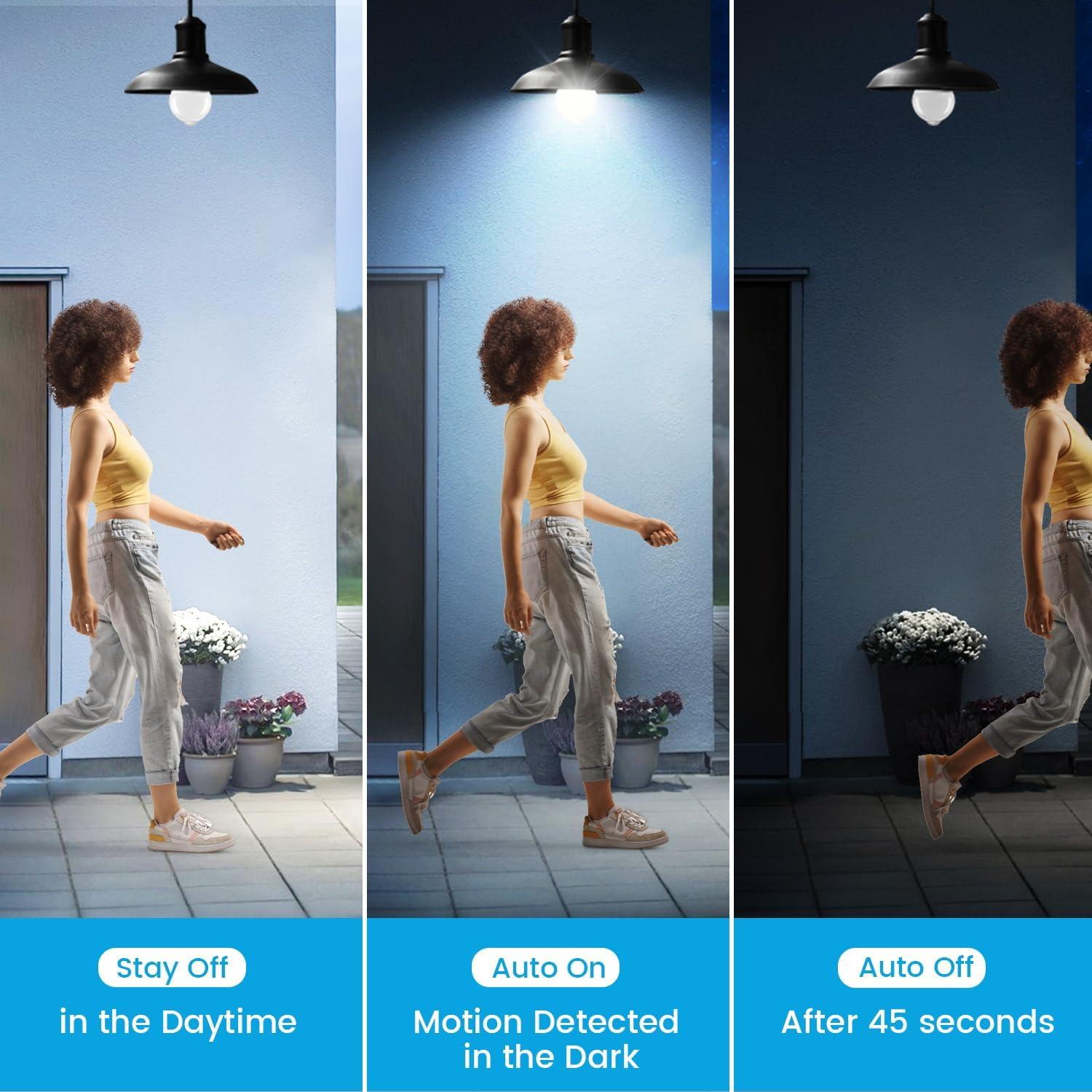 Bombillas LED Aovpex 13W con Sensor de Movimiento 5000K